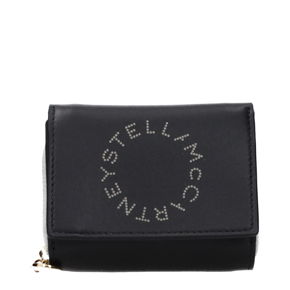 Stella McCartney Black Leather Wallet