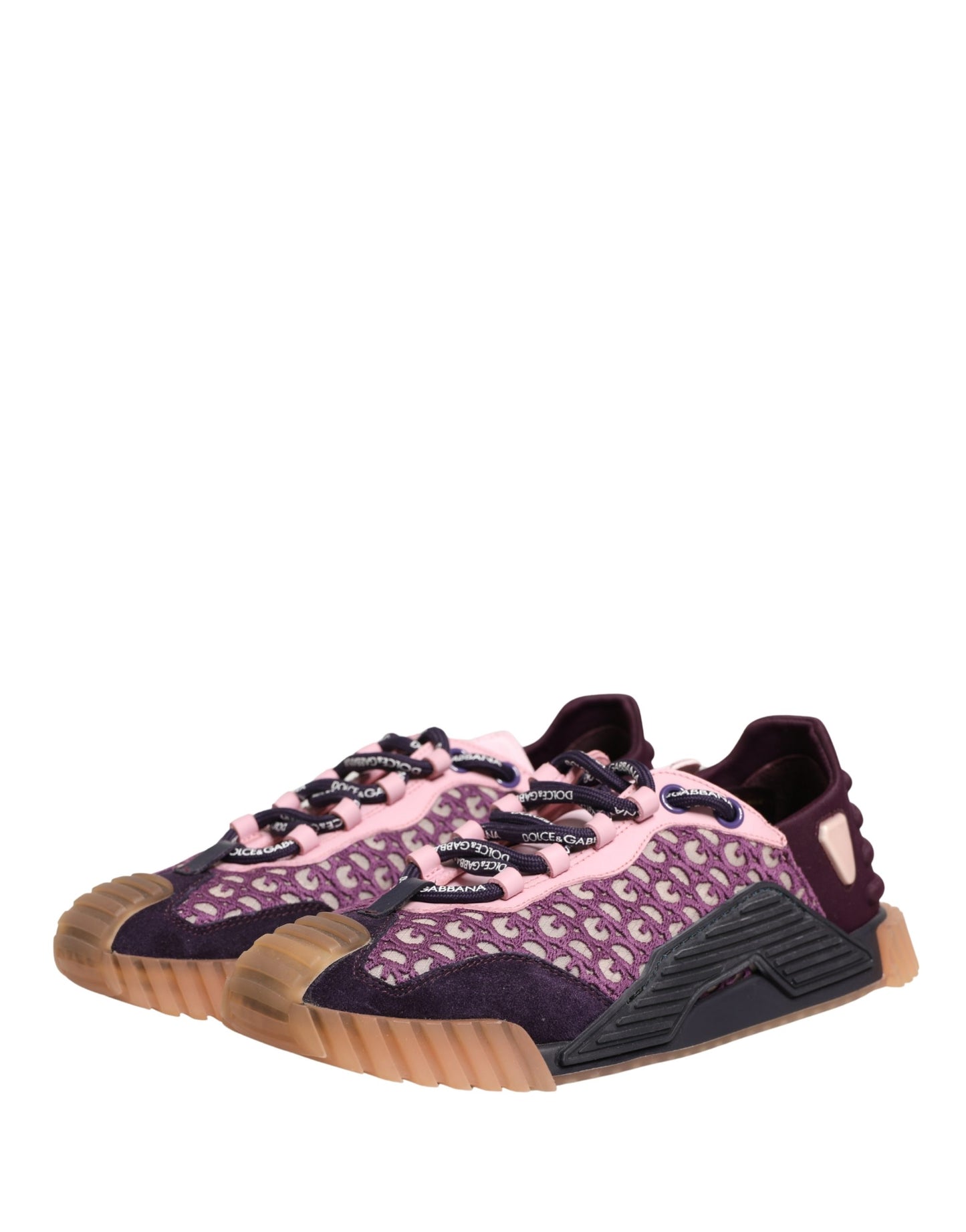Dolce & Gabbana Multicolor Logo Low Top NS1 Sneakers Shoes