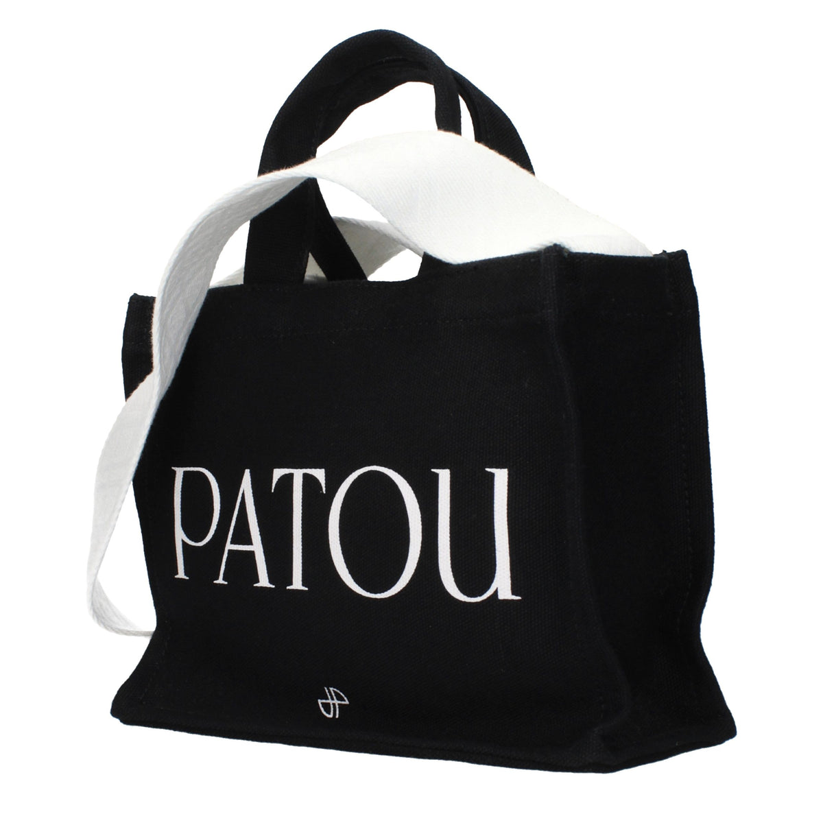 Patou Black Cotton Handbag