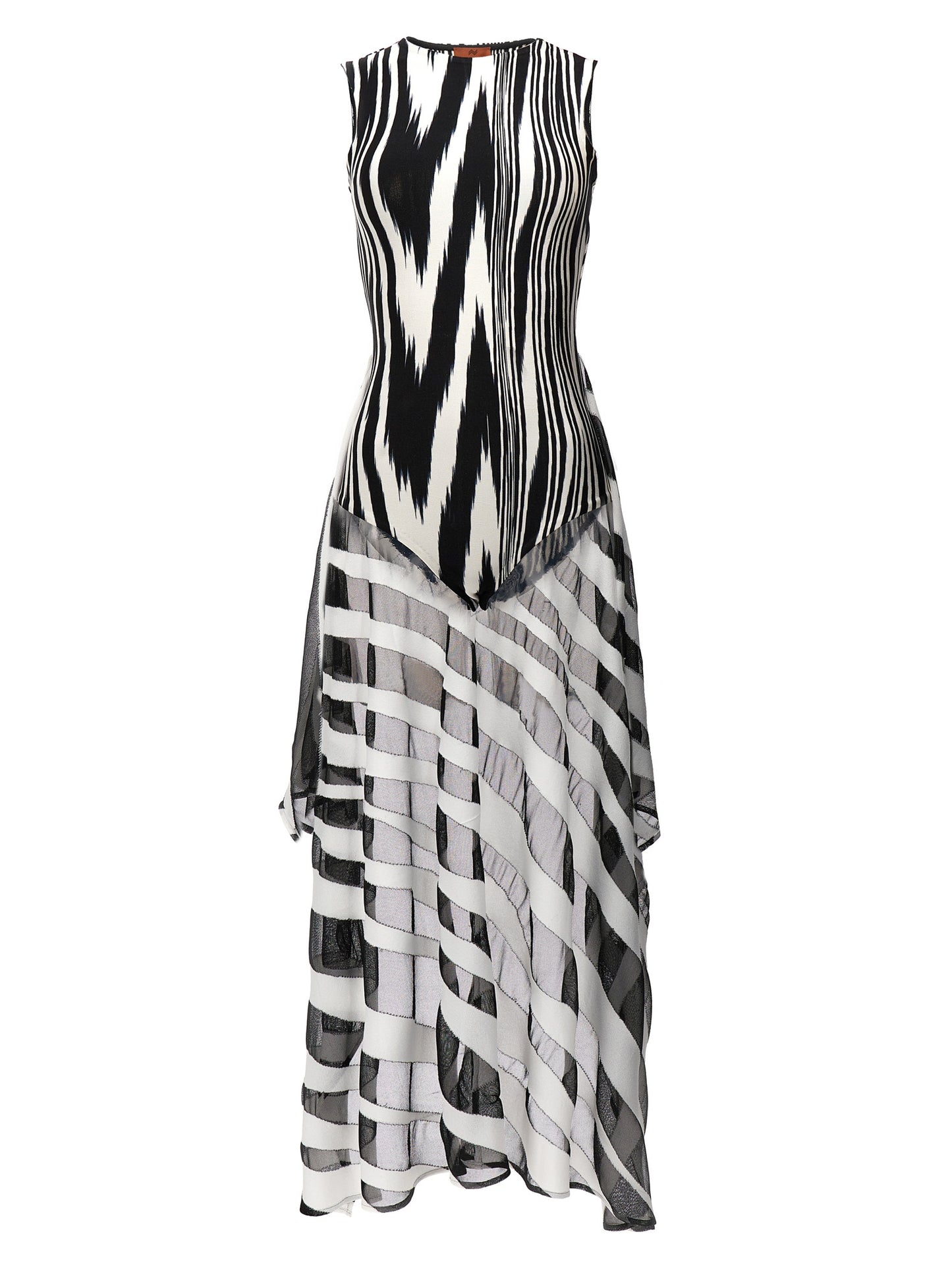 Missoni Bicolor Viscose Bodysuit
