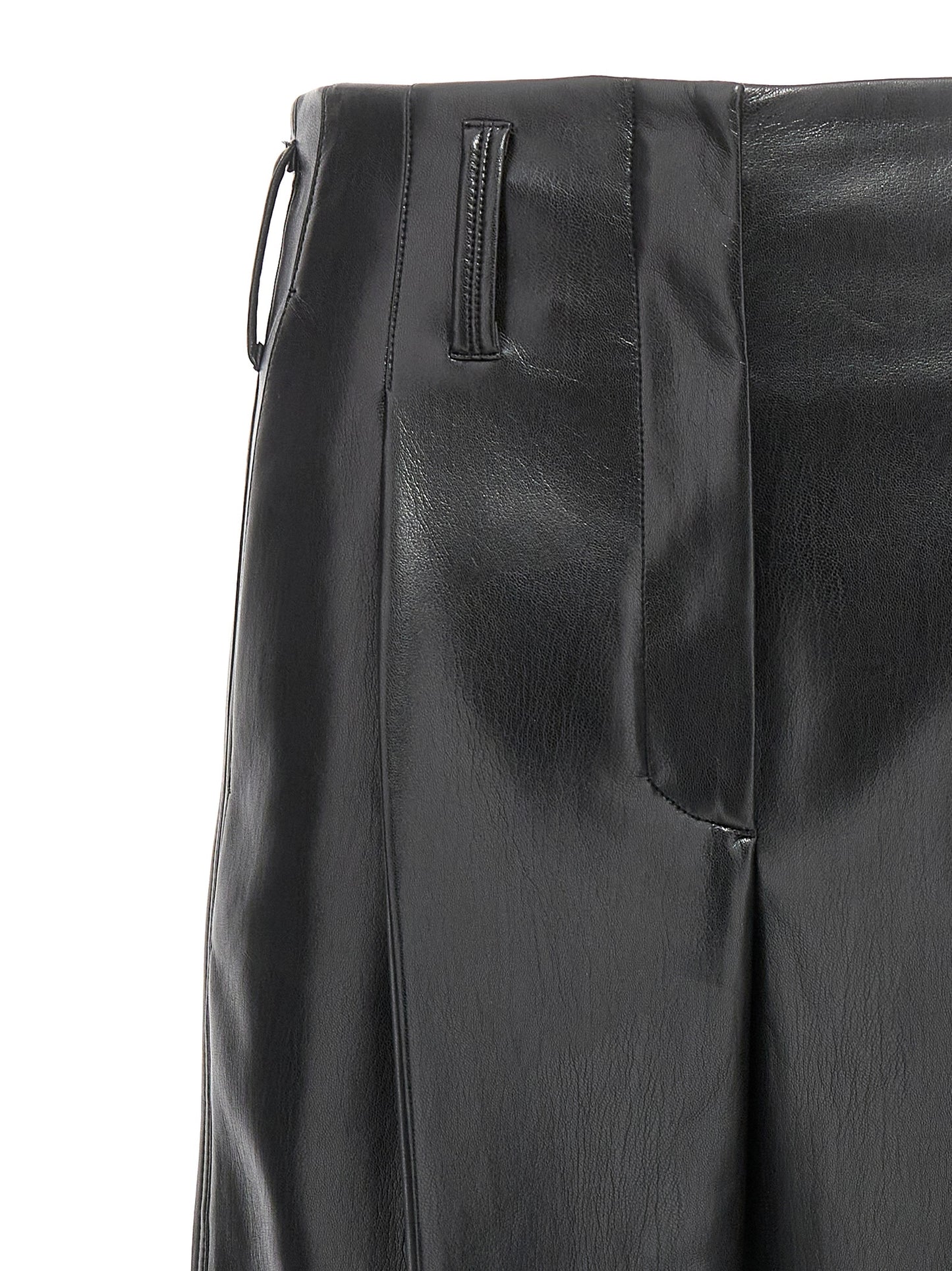 Philosophy Black Polyester Casual Pants