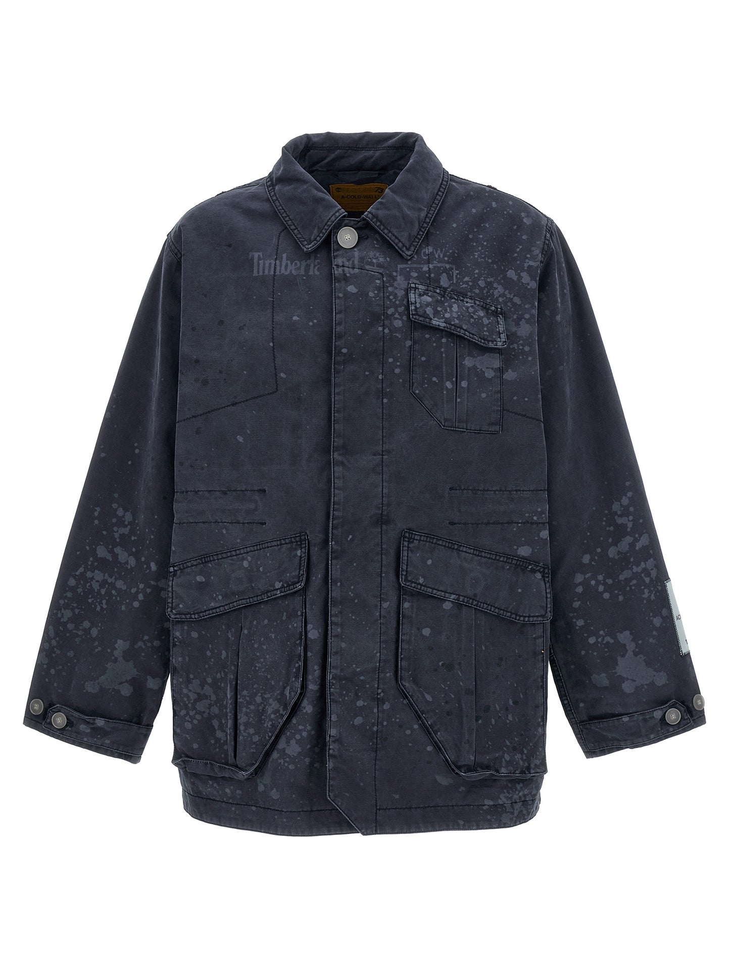 A-COLD-WALL* Blue Cotton Full-Length Jacket
