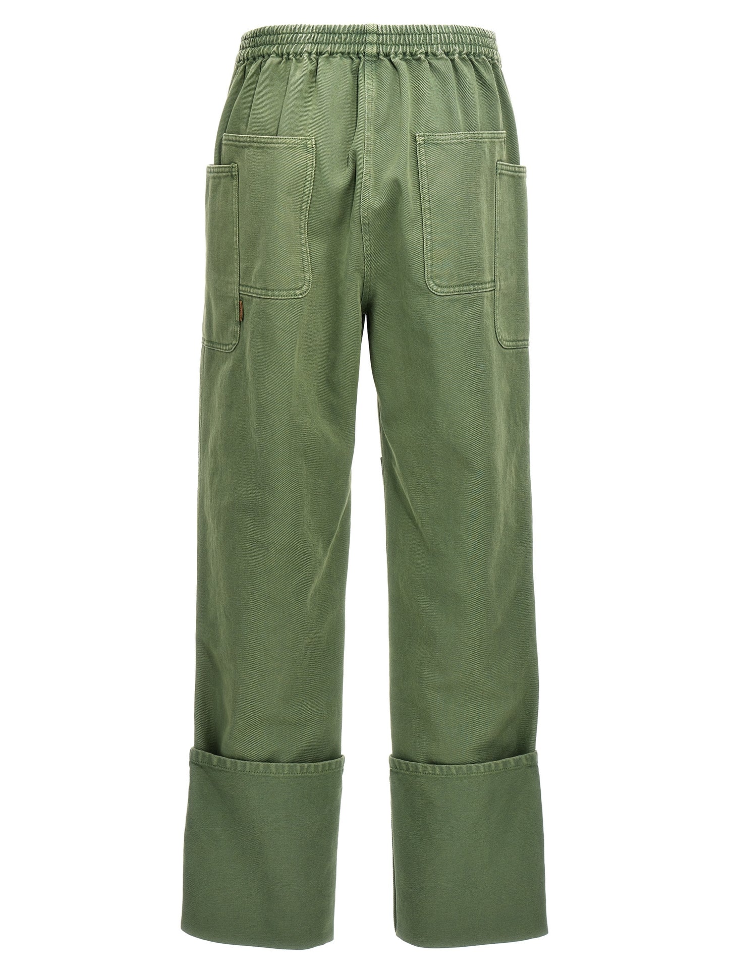 Max Mara Bicolor Cotton Casual Pants
