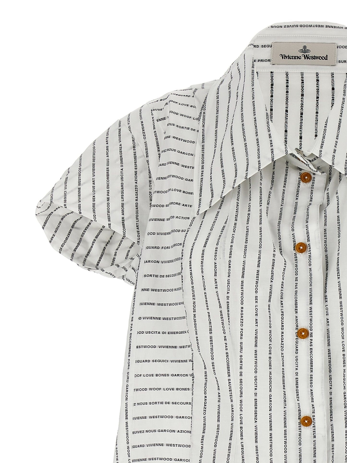 Vivienne Westwood Bicolor Cotton Blouse