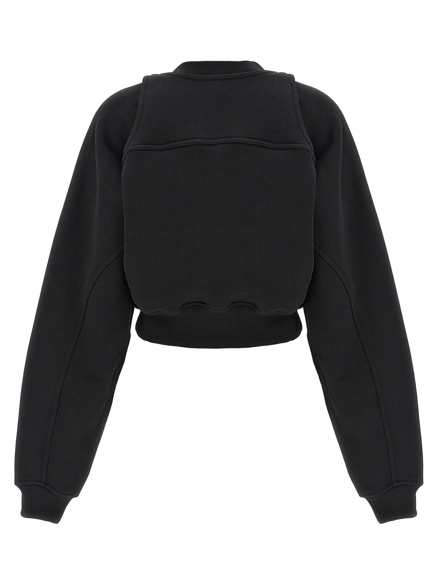 Off-White Bicolor Cotton Sweatshirt