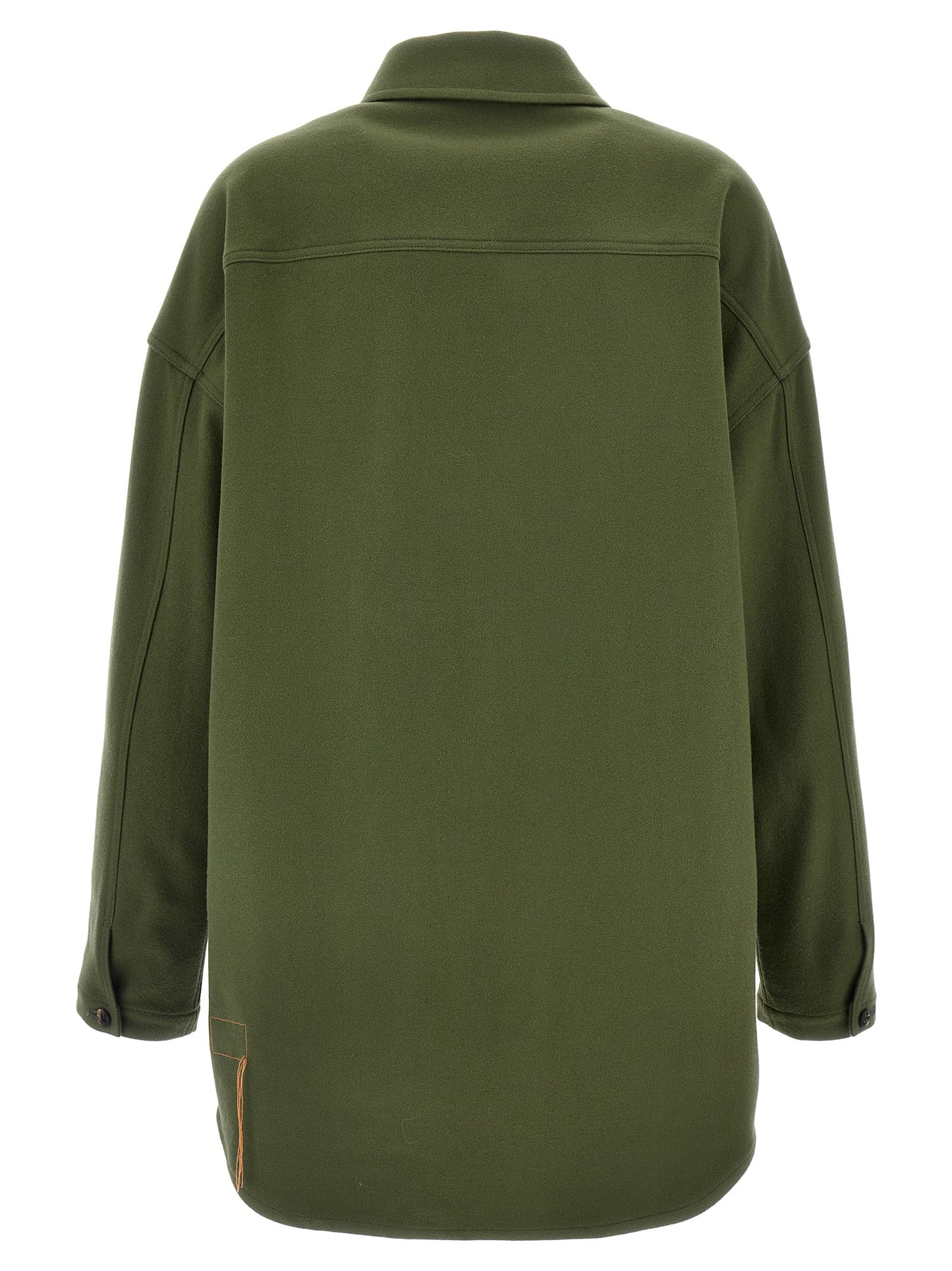 Fortela Bicolor Virgin Wool Blouse