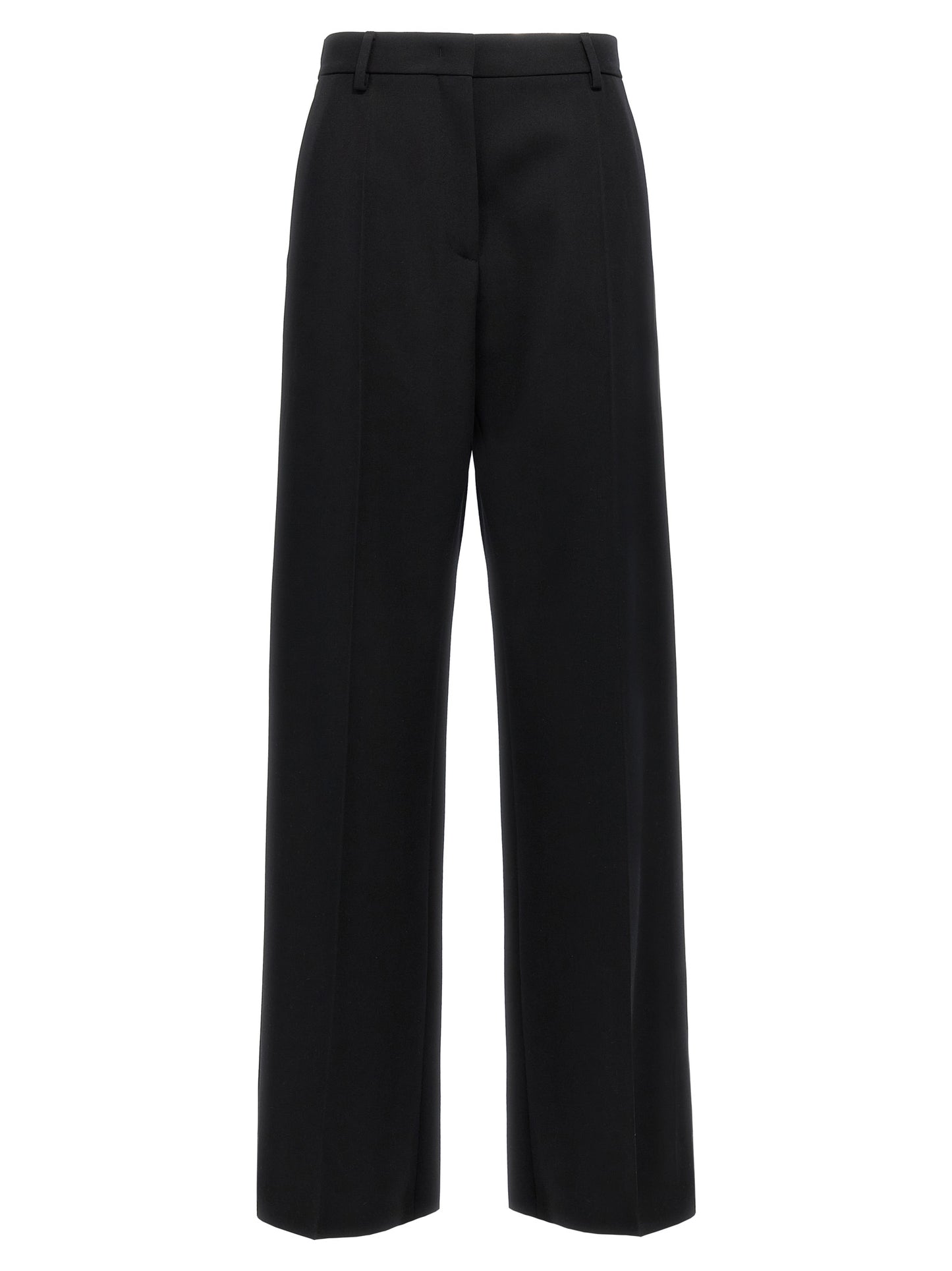 Valentino Garavani Black Virgin Wool Dress Pants