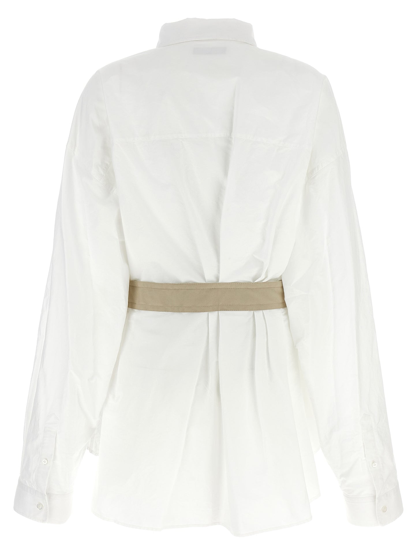 Balenciaga White Cotton Blouse