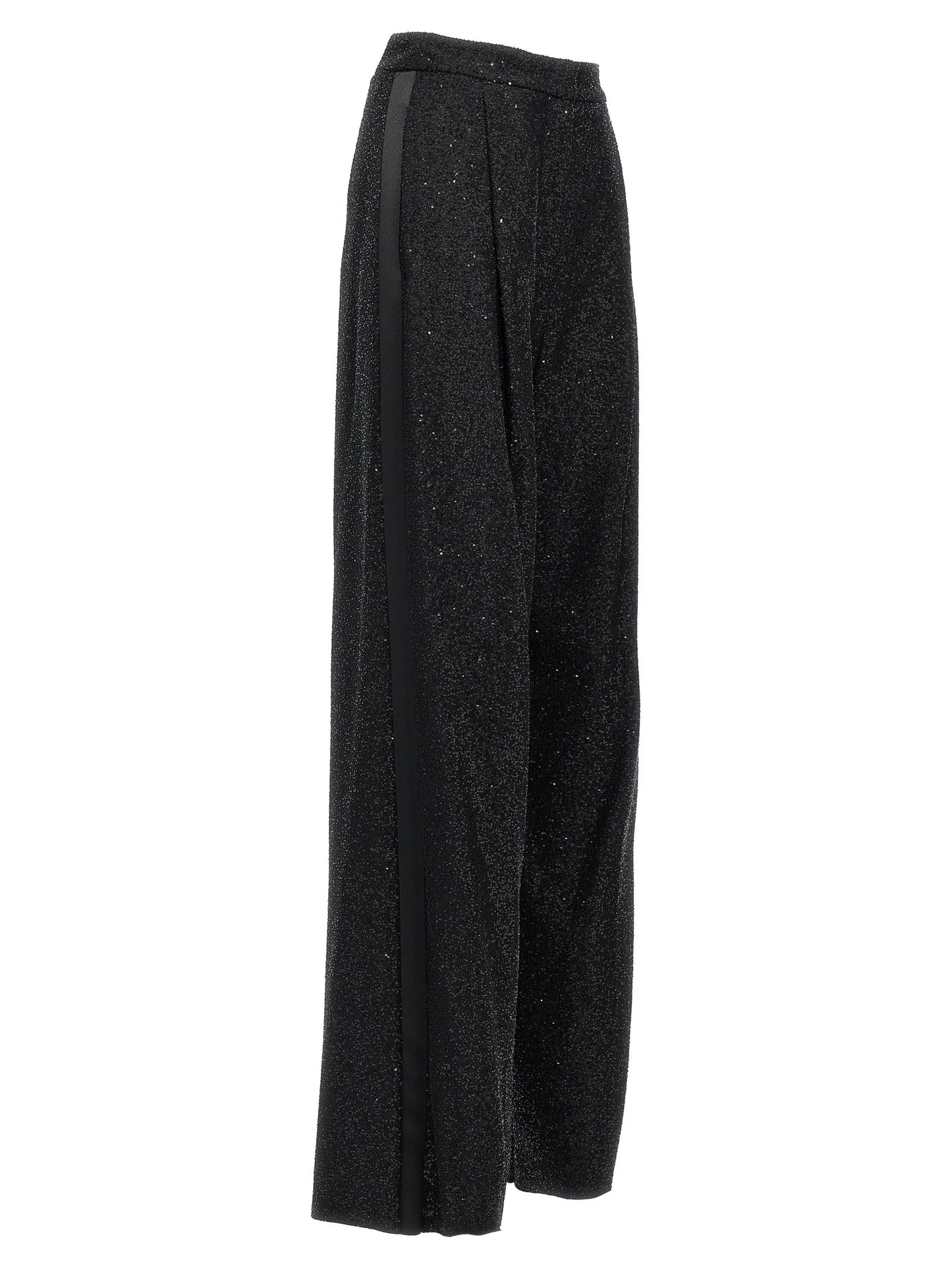 Max Mara Black Viscose Dress Pants