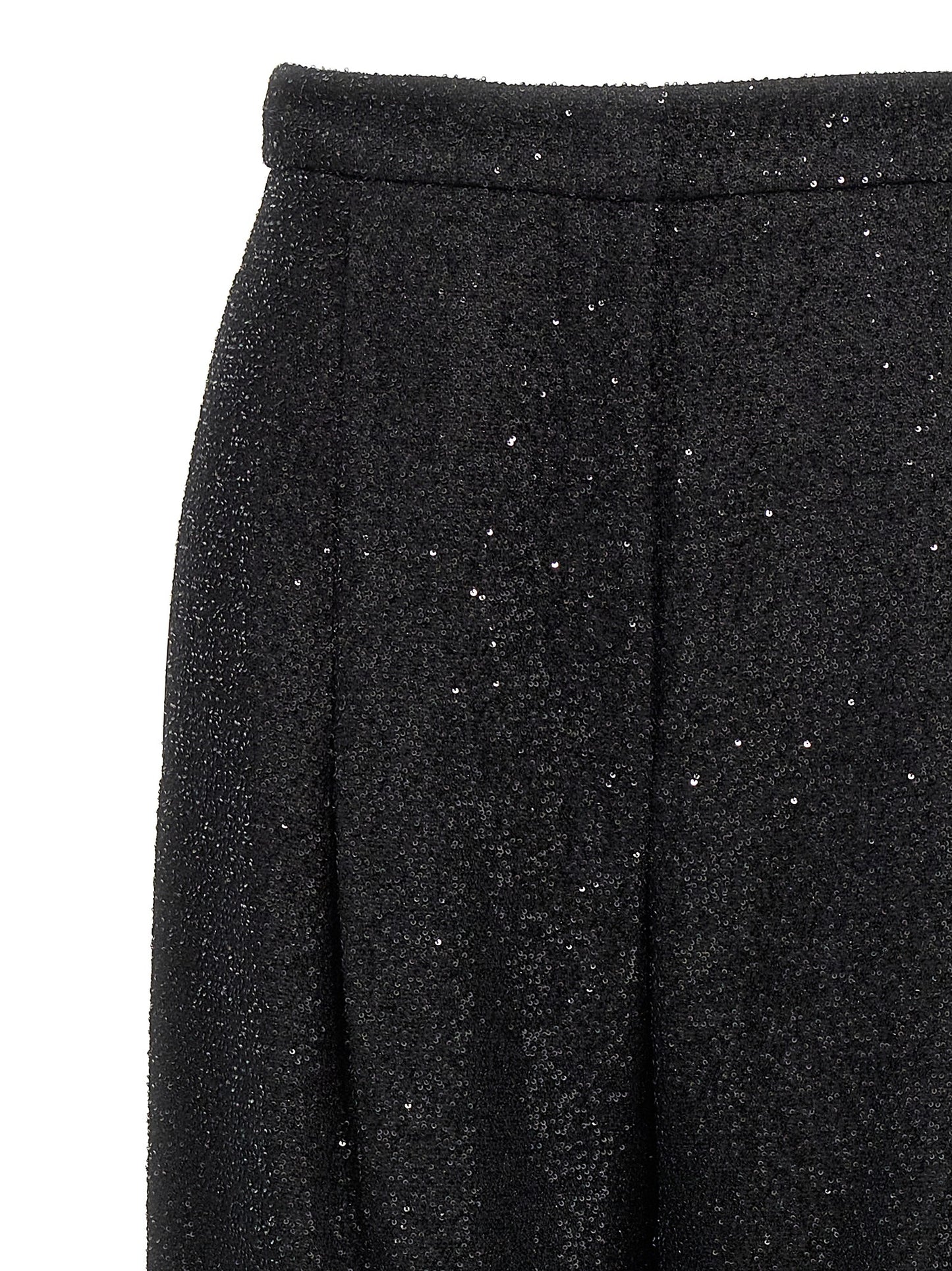 Max Mara Black Viscose Dress Pants