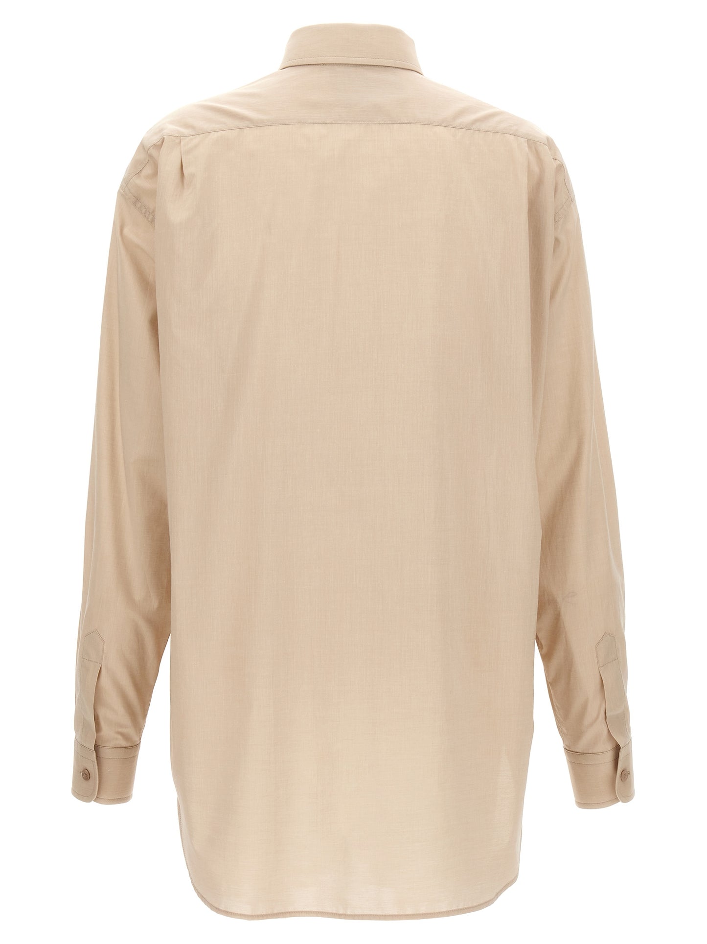 Moschino Beige Cotton Blouse