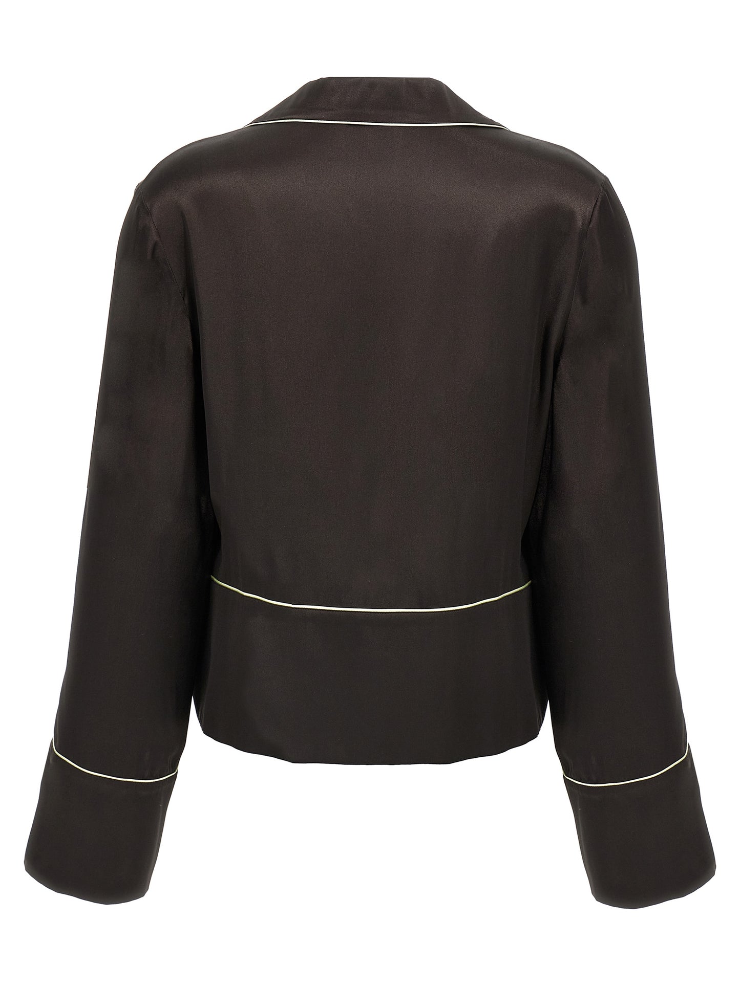 Off-White Black Acetate Blouse