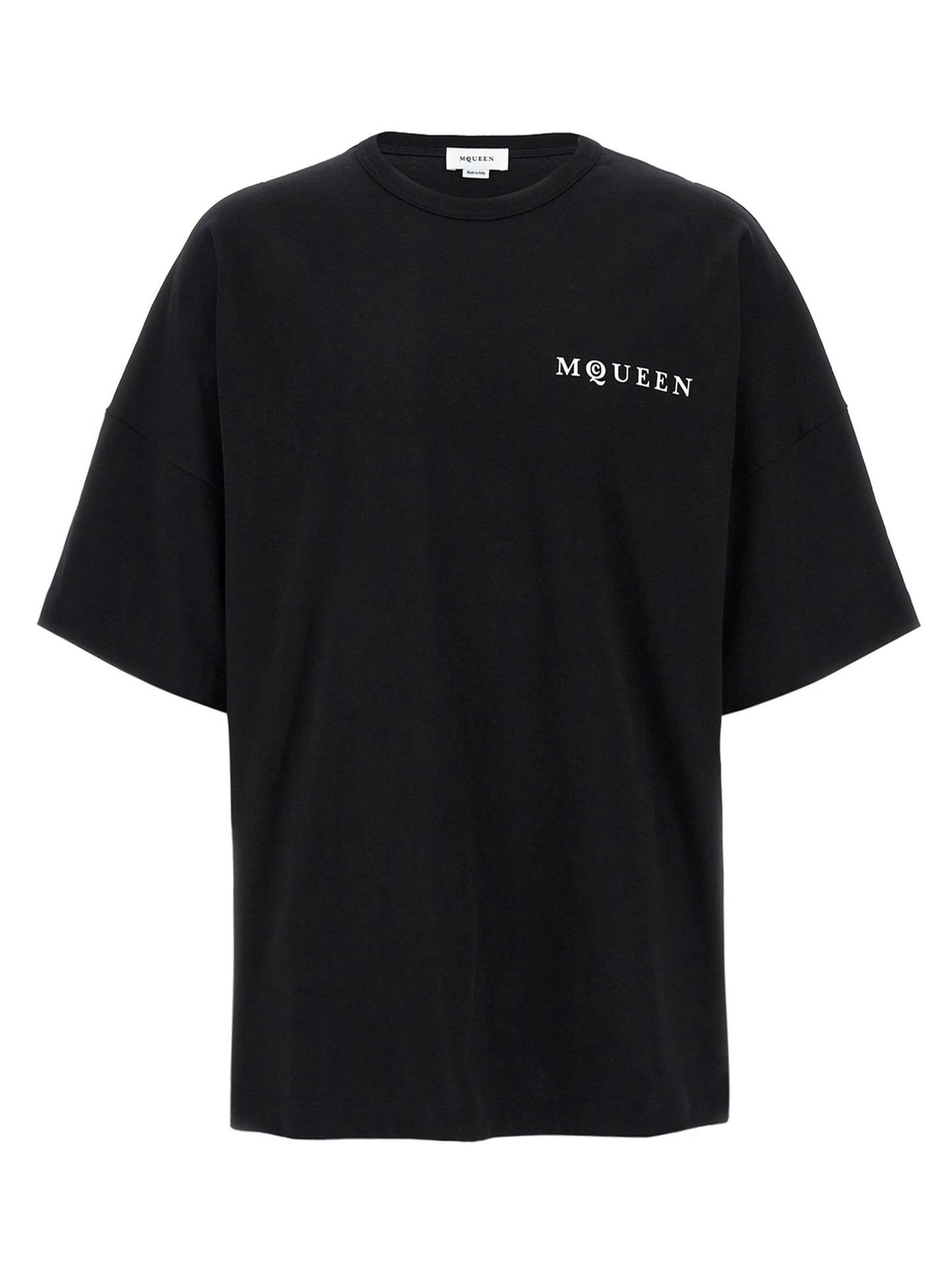 Alexander McQueen Bicolor Cotton T-Shirt