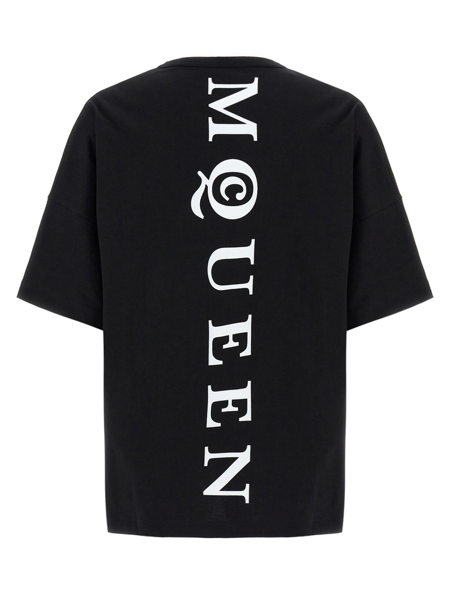 Alexander McQueen Bicolor Cotton T-Shirt
