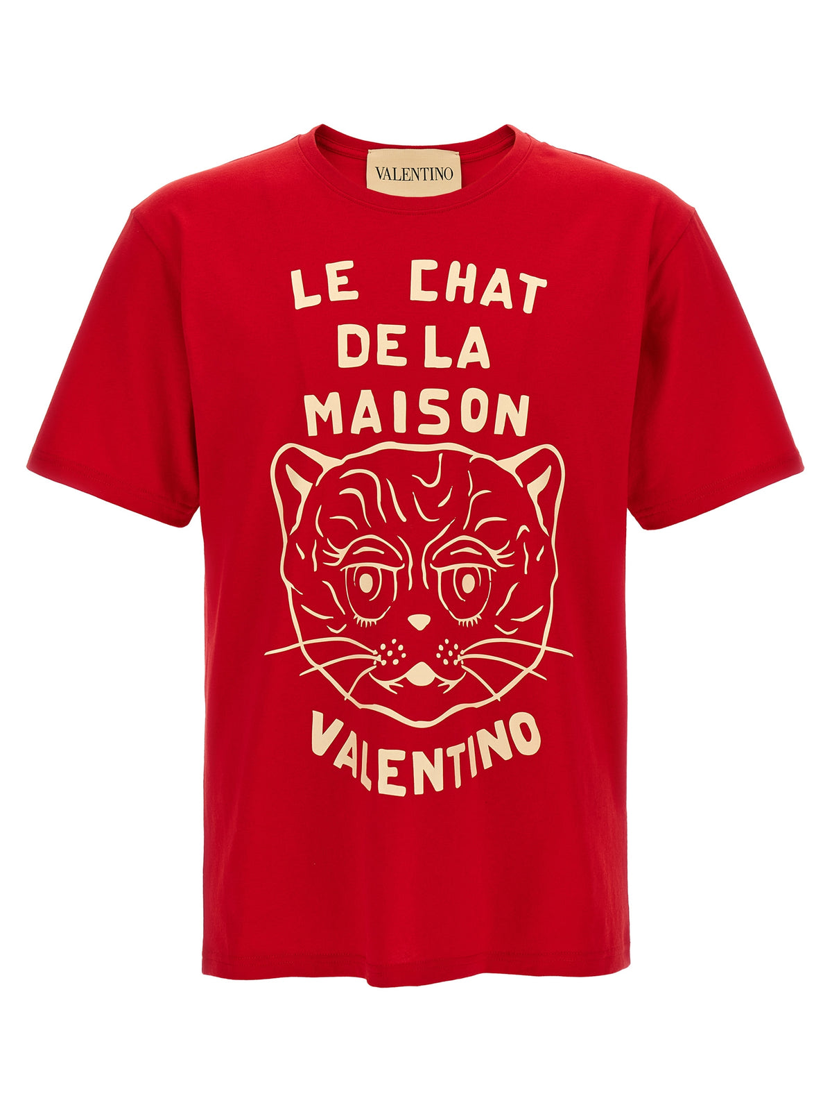 Valentino Garavani Red Cotton T-Shirt