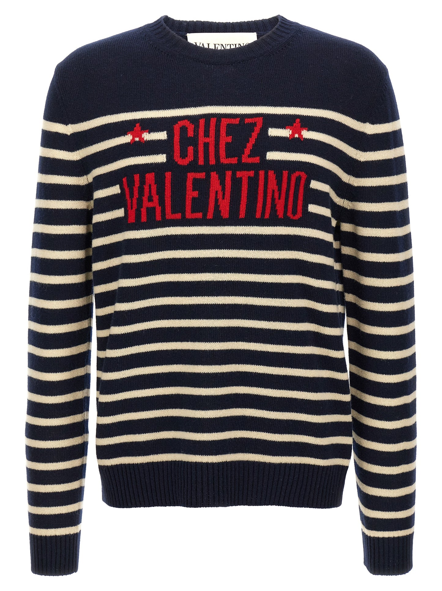 Valentino Garavani Blue Virgin Wool Cardigan