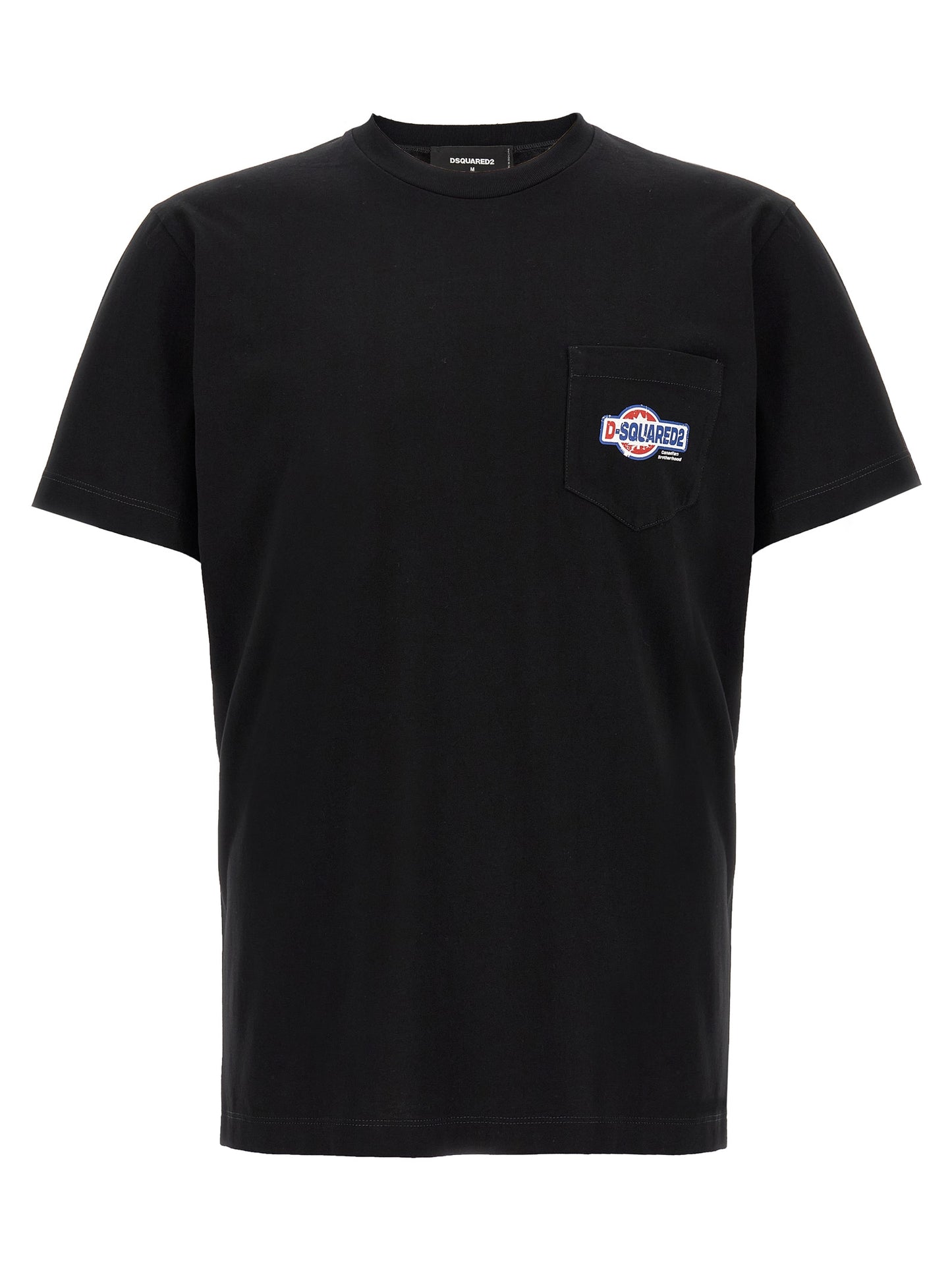 Dsquared² Black Cotton T-Shirt