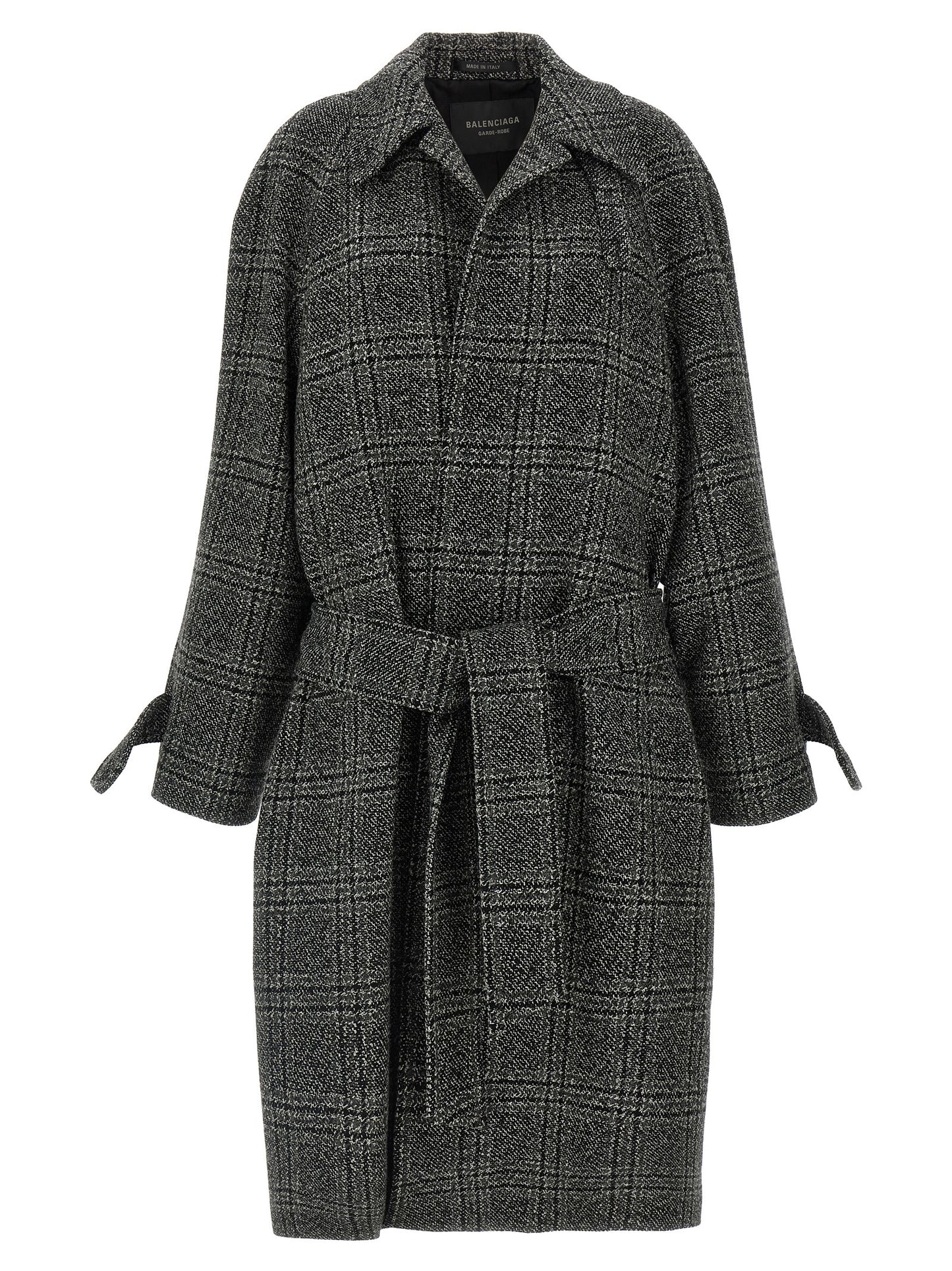 Balenciaga Black Wool Coat