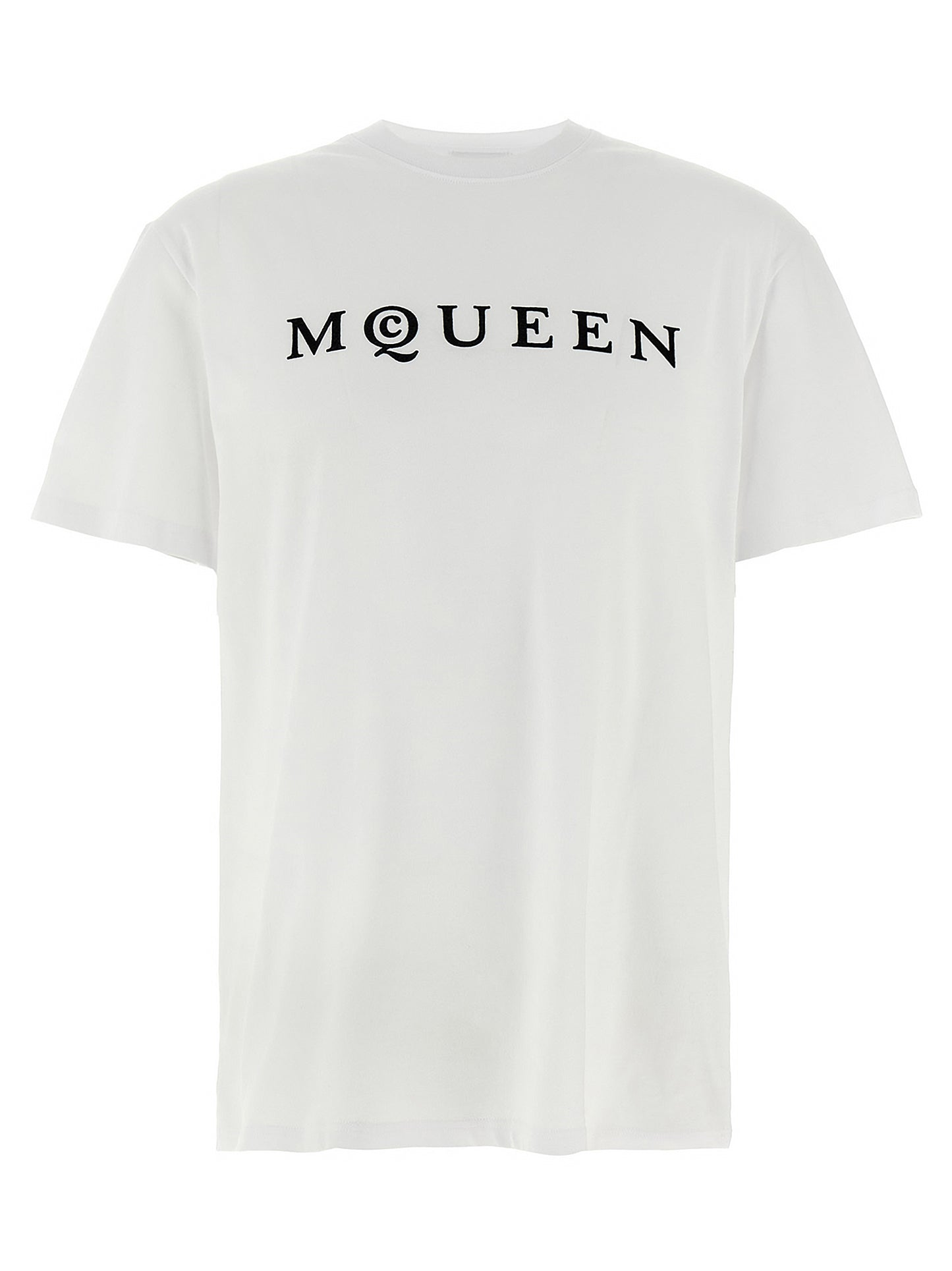 Alexander McQueen Bicolor Cotton T-Shirt