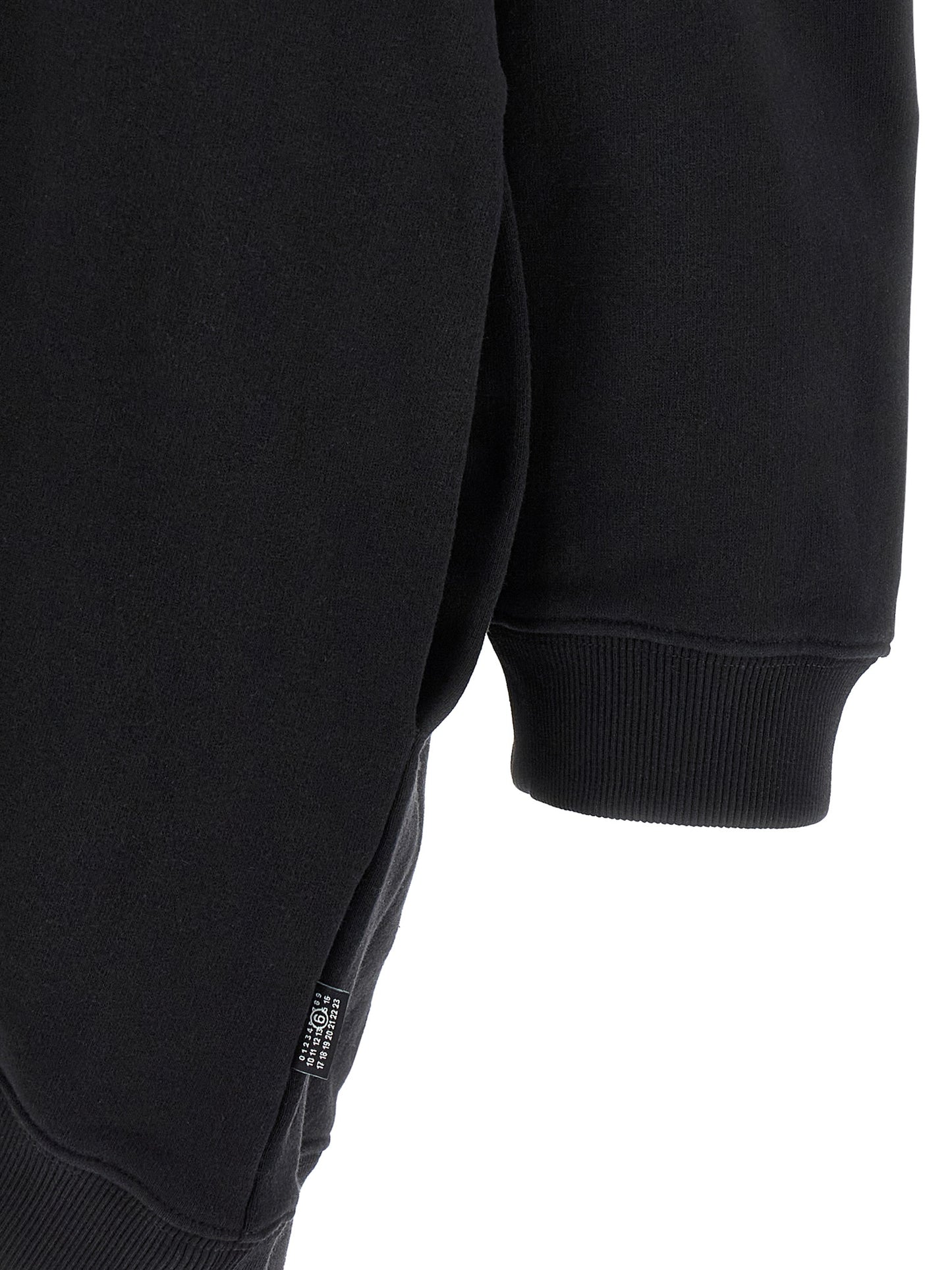 MM6 Maison Margiela Black Cotton Short Dress