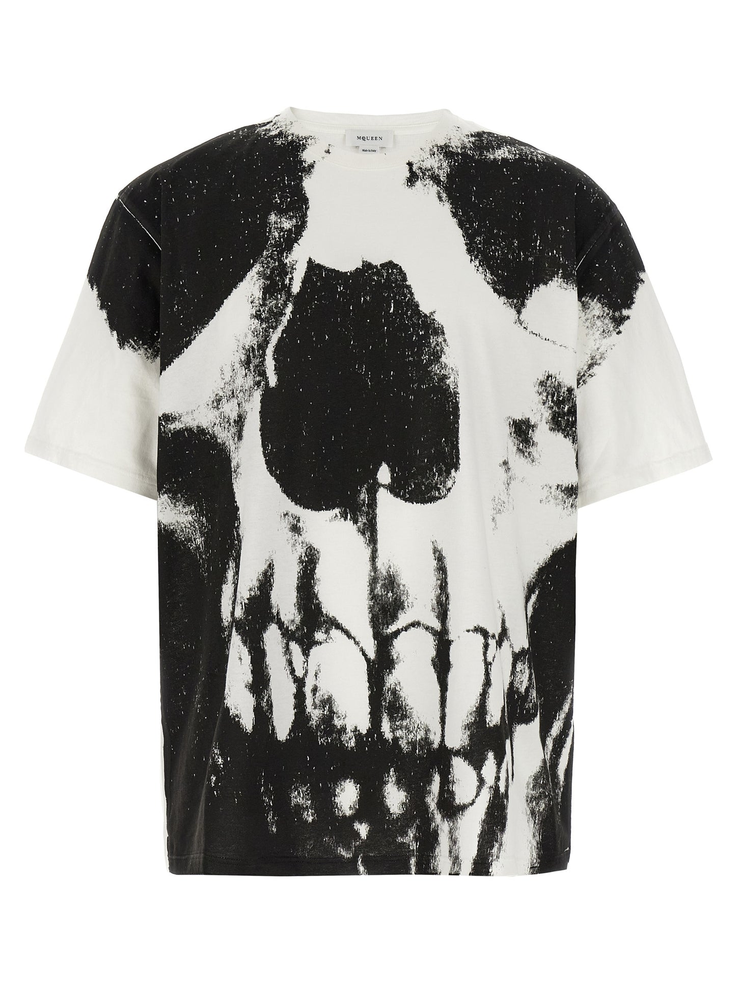 Alexander McQueen Bicolor Cotton T-Shirt