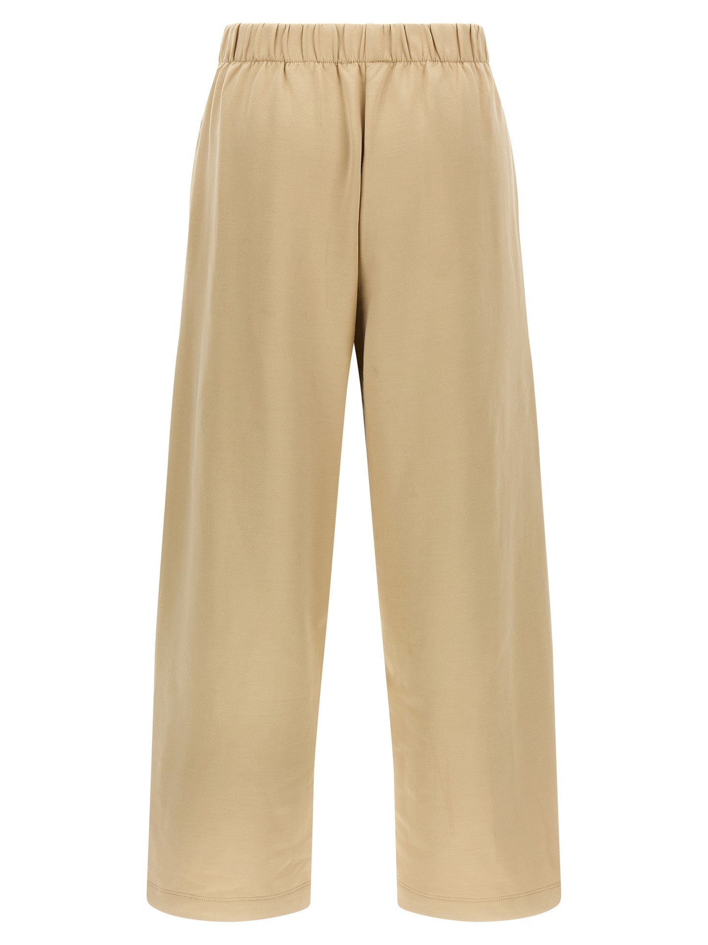 Max Mara Brown Silk Casual Pants