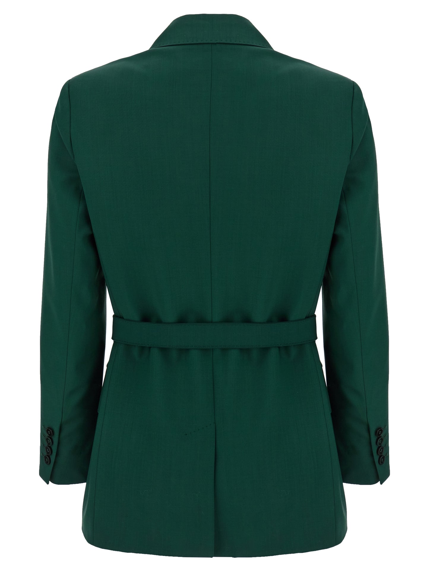 Max Mara Bicolor Virgin Wool Blazer
