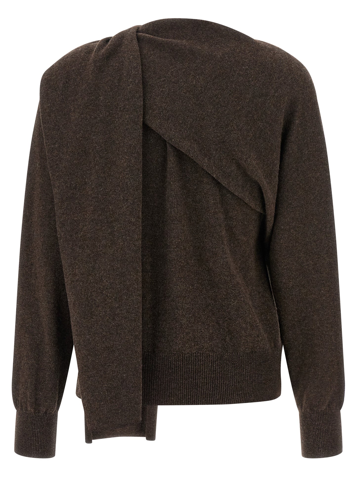 Ferragamo Brown Cashmere Cardigan