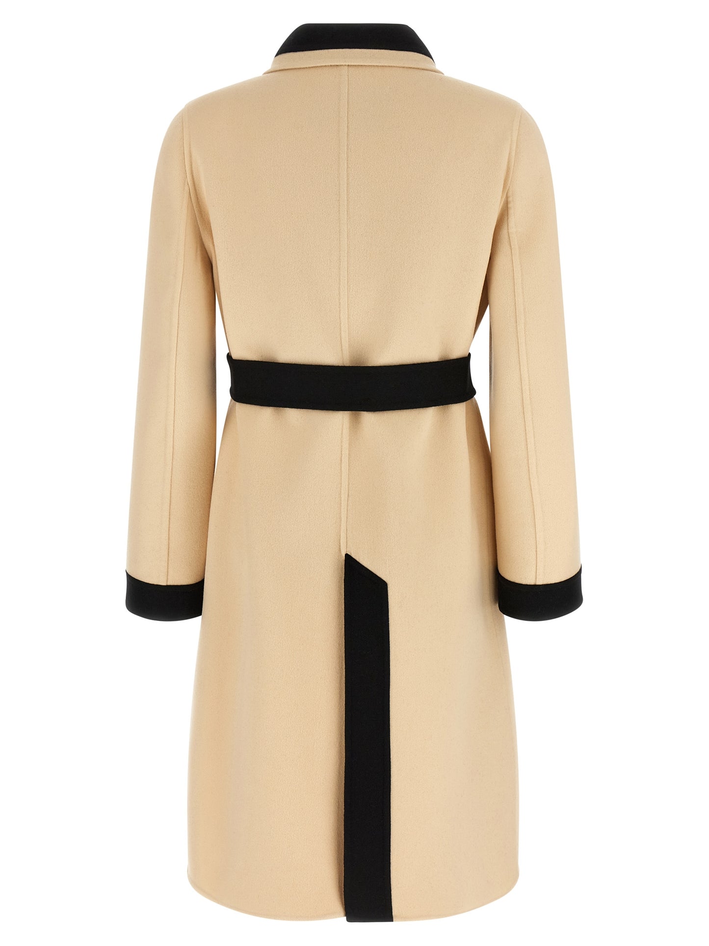 Valentino Garavani Beige Virgin Wool Coat