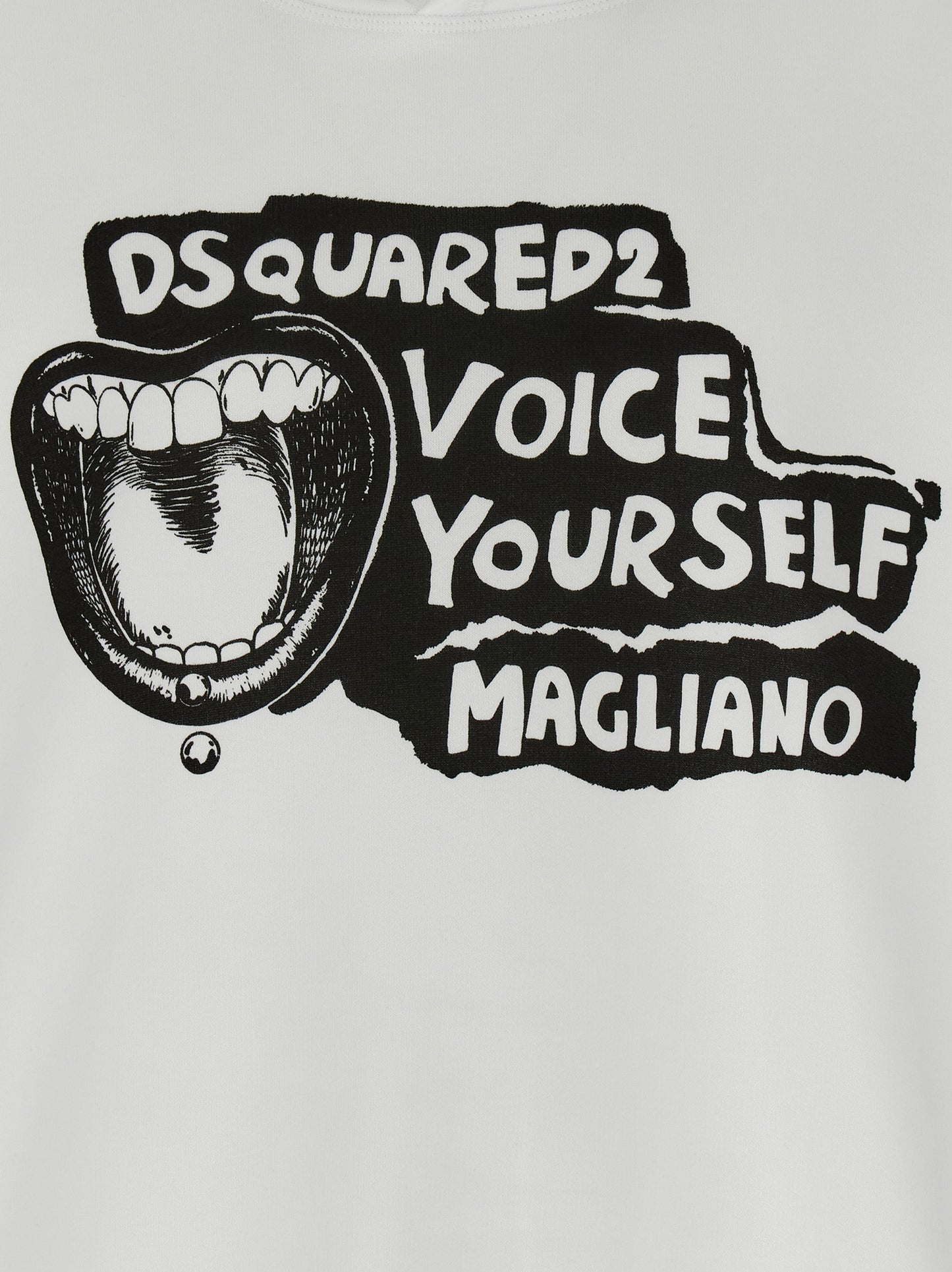 Dsquared² Bicolor Cotton Sweatshirt