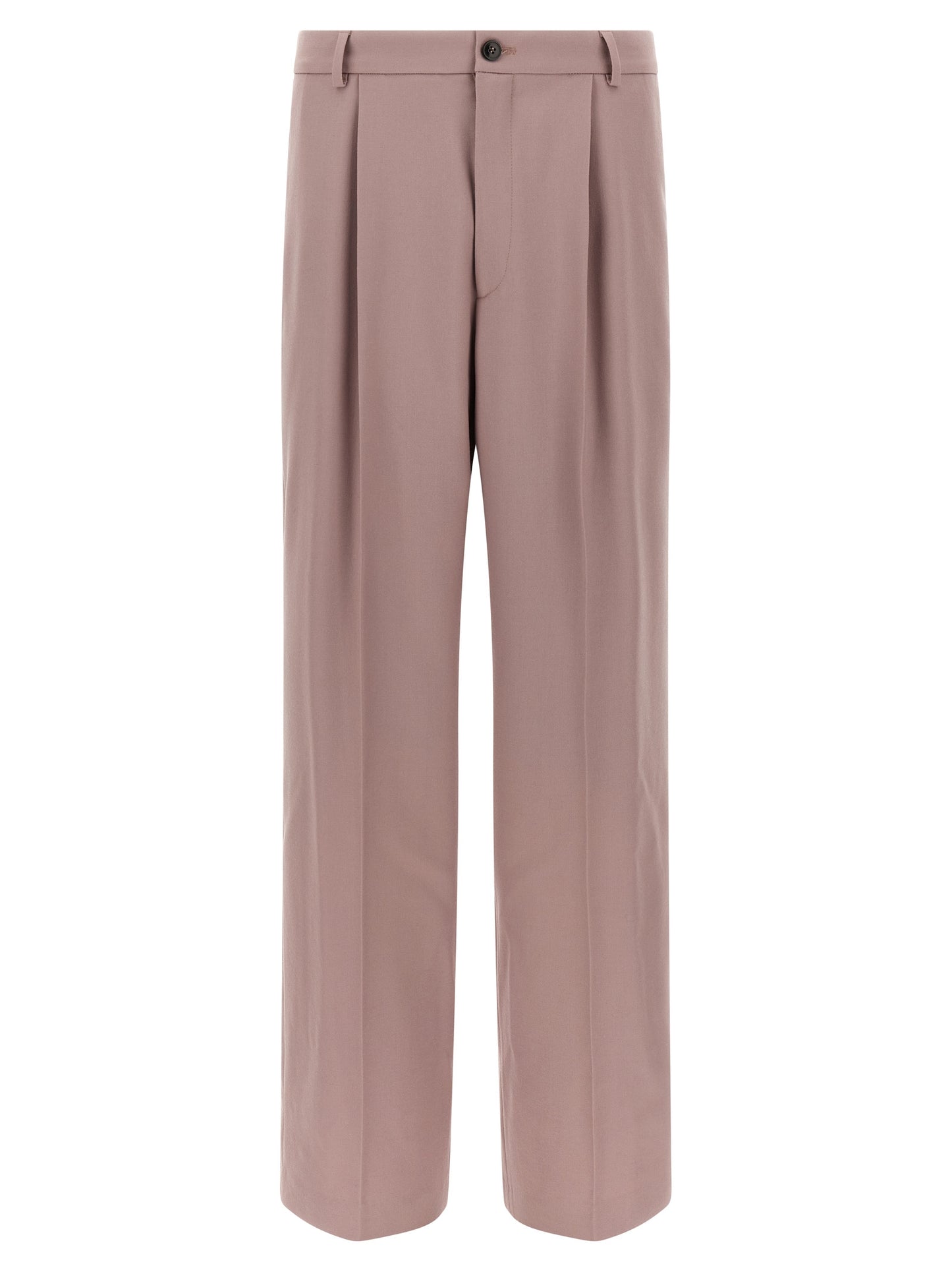 Dries Van Noten Multicolor Wool Dress Pants