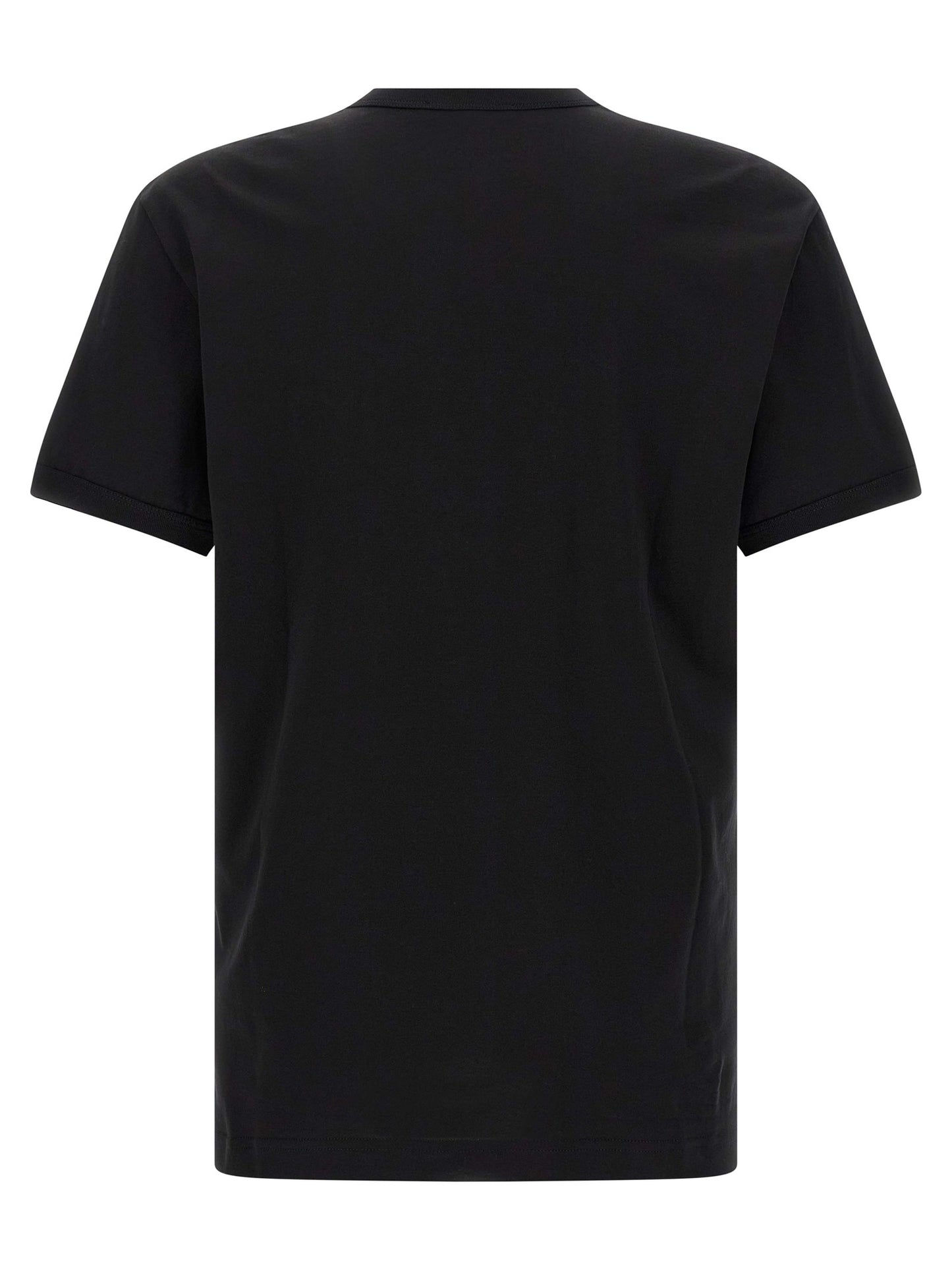 Dolce & Gabbana Black Cotton T-Shirt