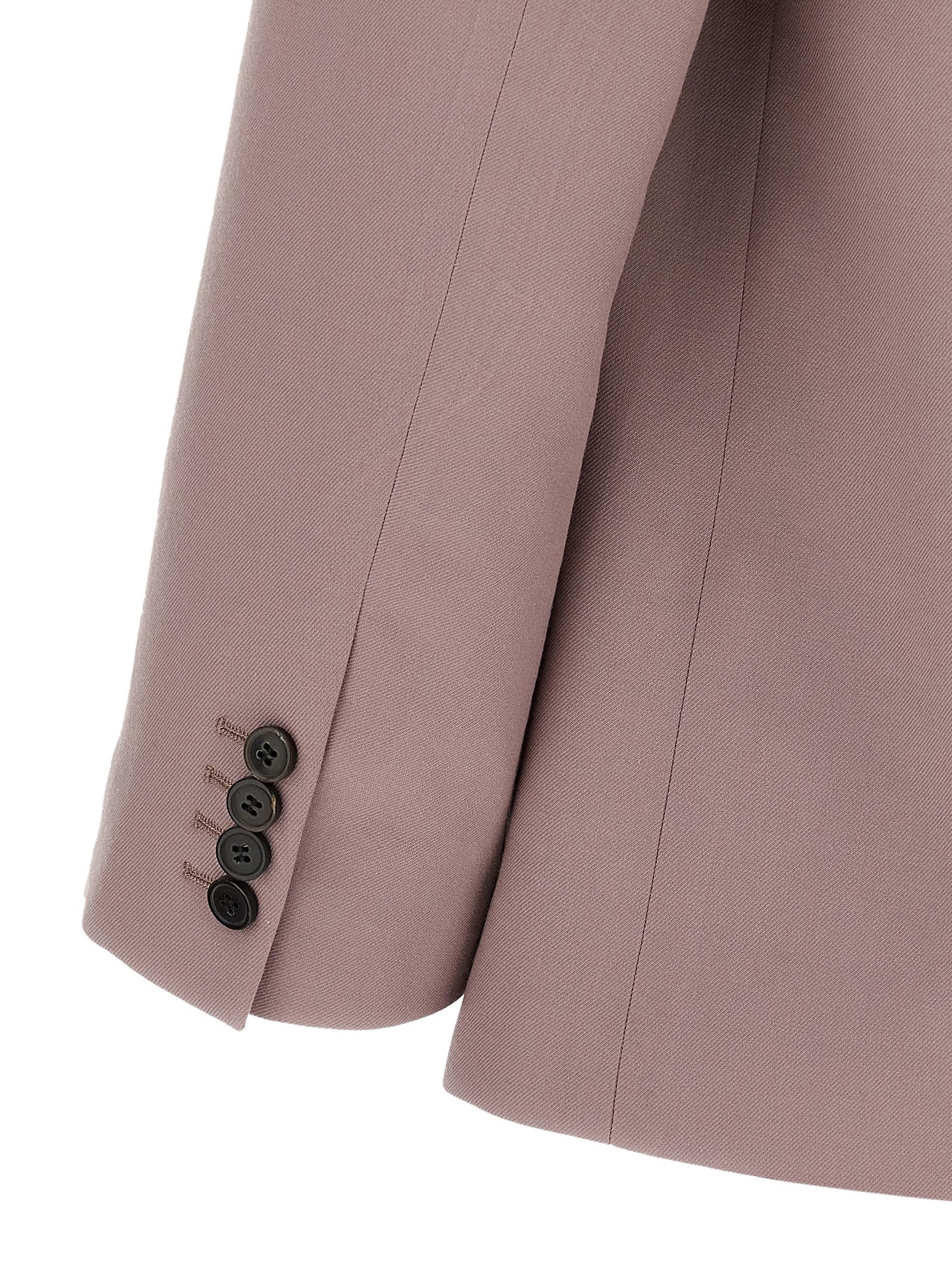 Dries Van Noten Purple Wool Blazer