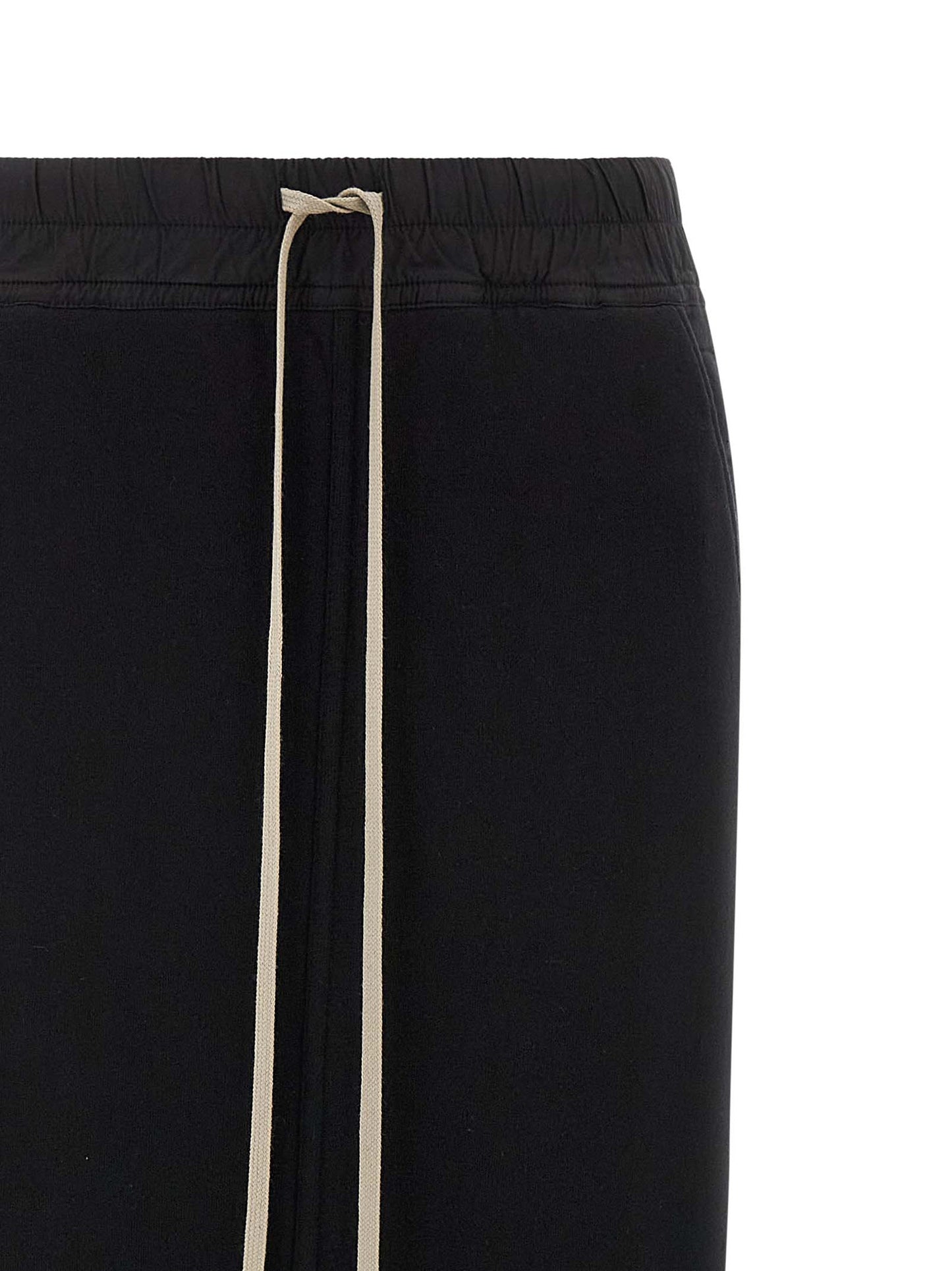 DRKSHDW Black Cotton Mini Skirt