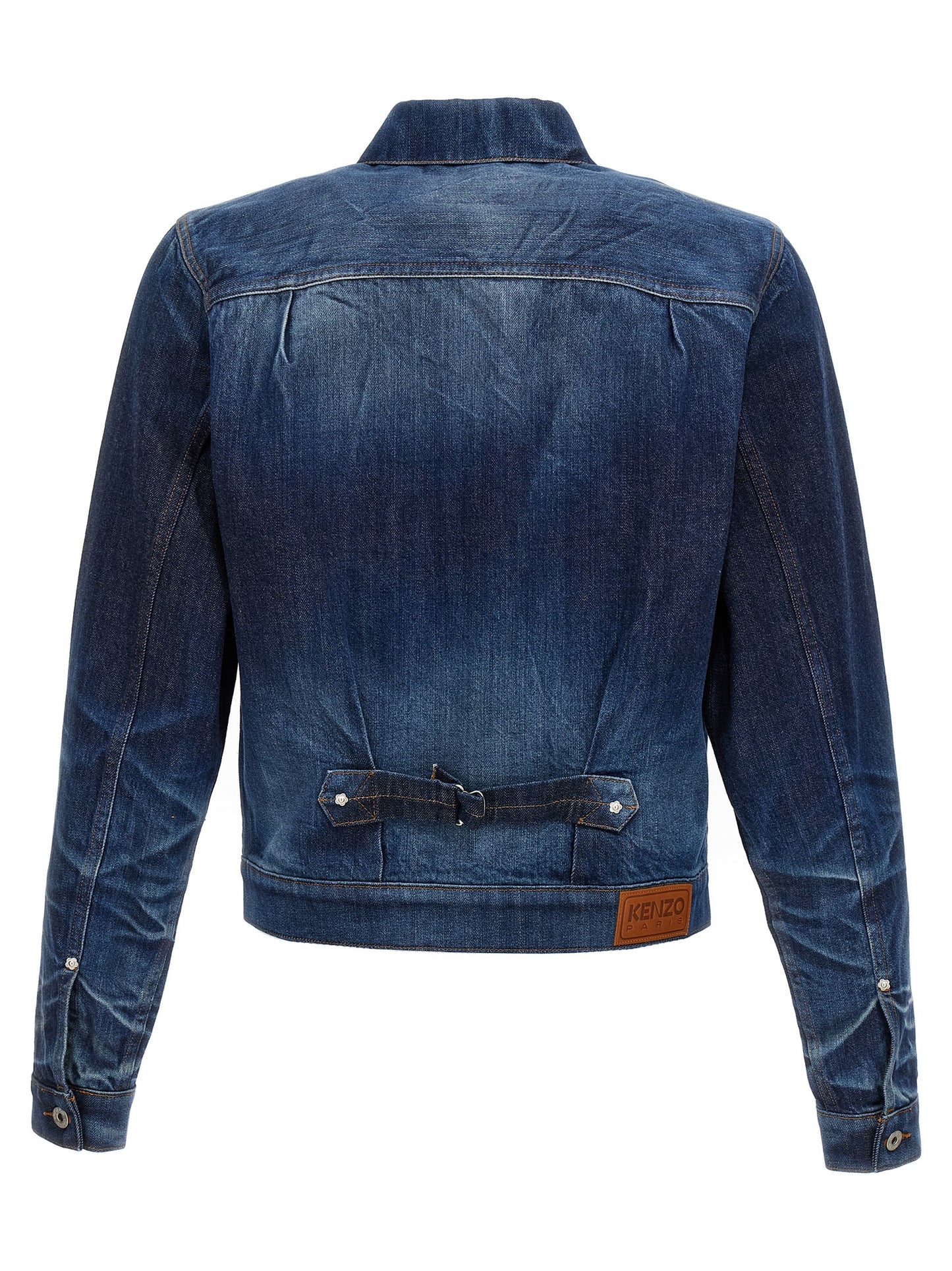Kenzo Blue Cotton Denim Jacket