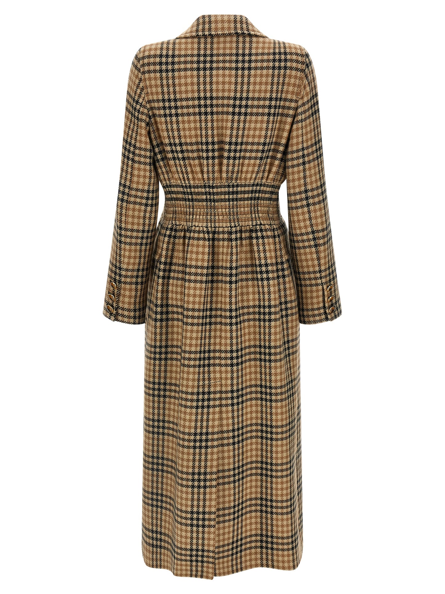Valentino Garavani Brown Virgin Wool Coat