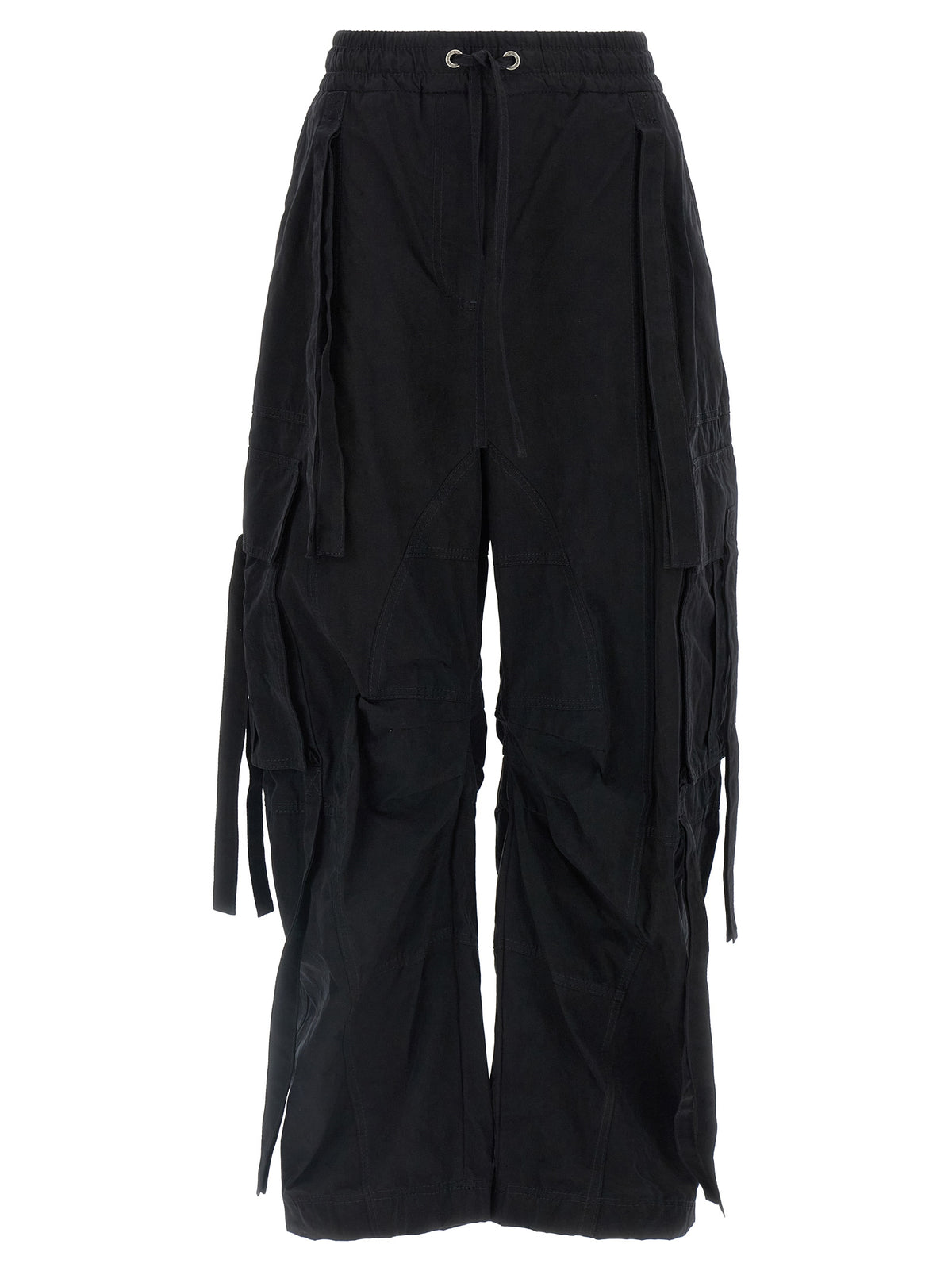 Dolce & Gabbana Black Cotton Cargo Pants