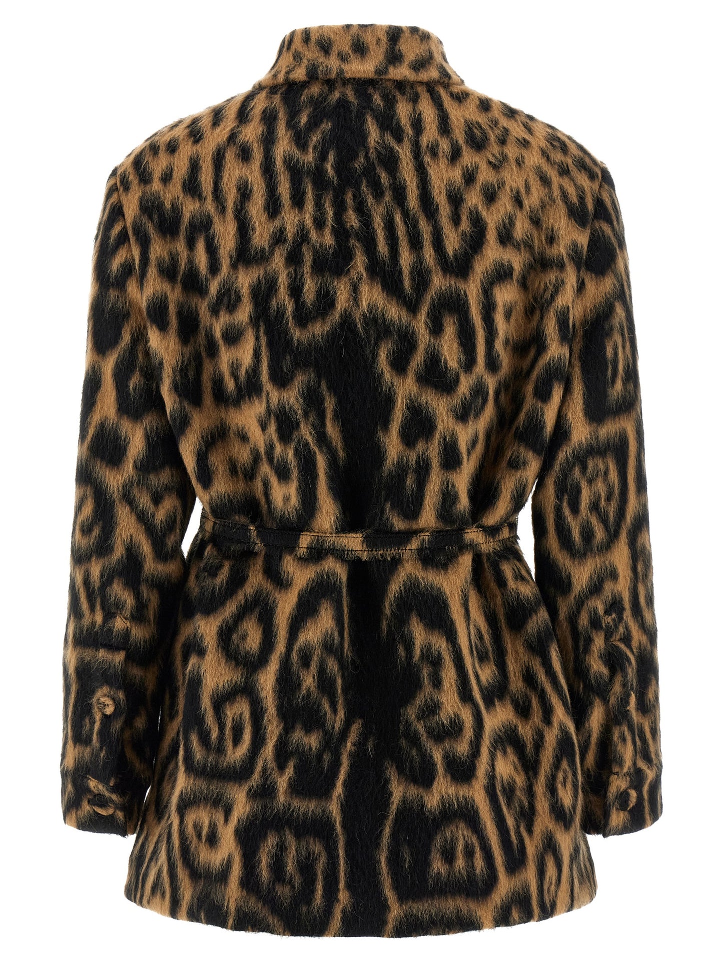 Fendi Beige Virgin Wool Coat