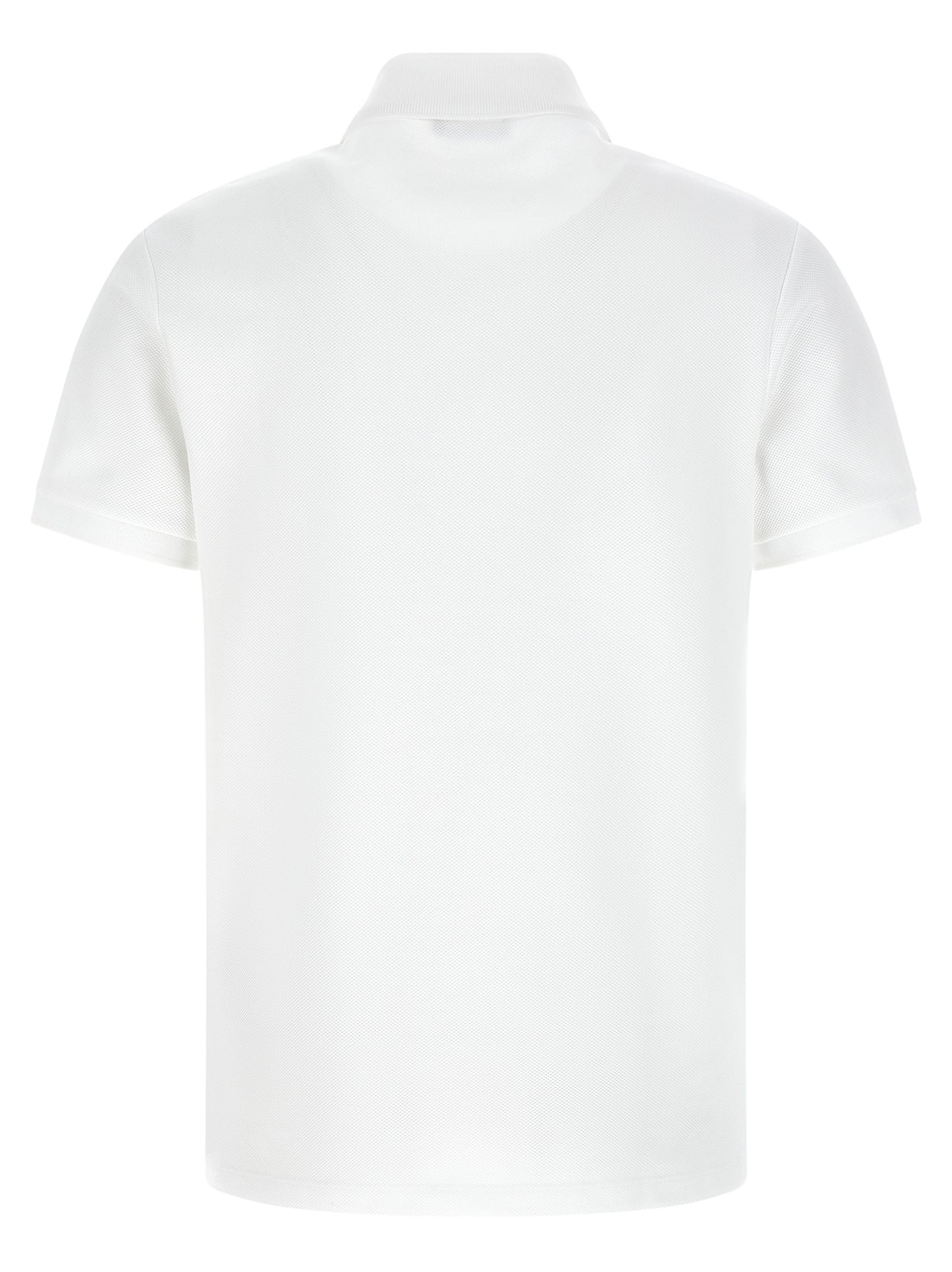 Balmain Bicolor Cotton Polo Shirt