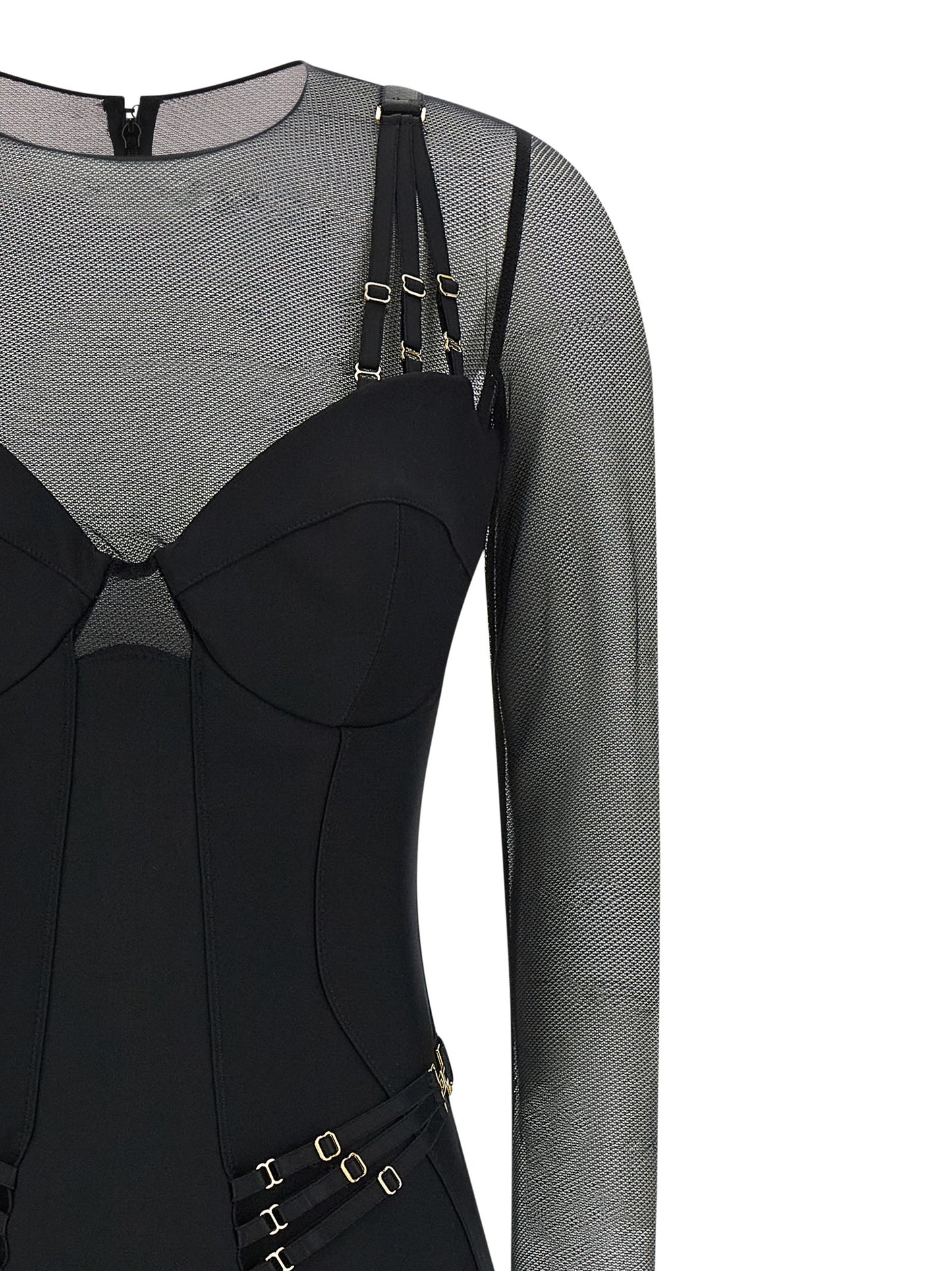 Elisabetta Franchi Black Polyamide Jumpsuit