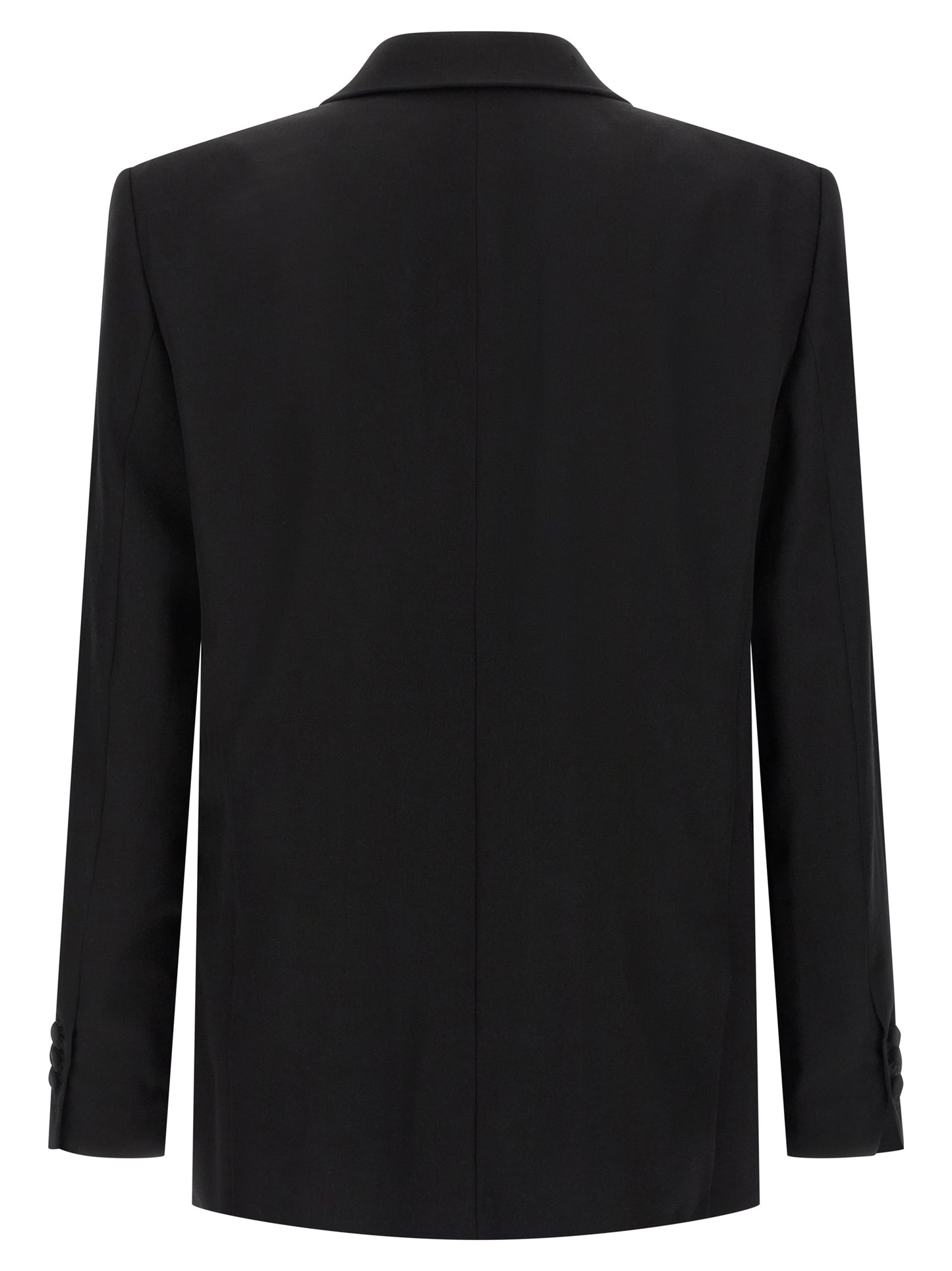 Balmain Black Virgin Wool Blazer