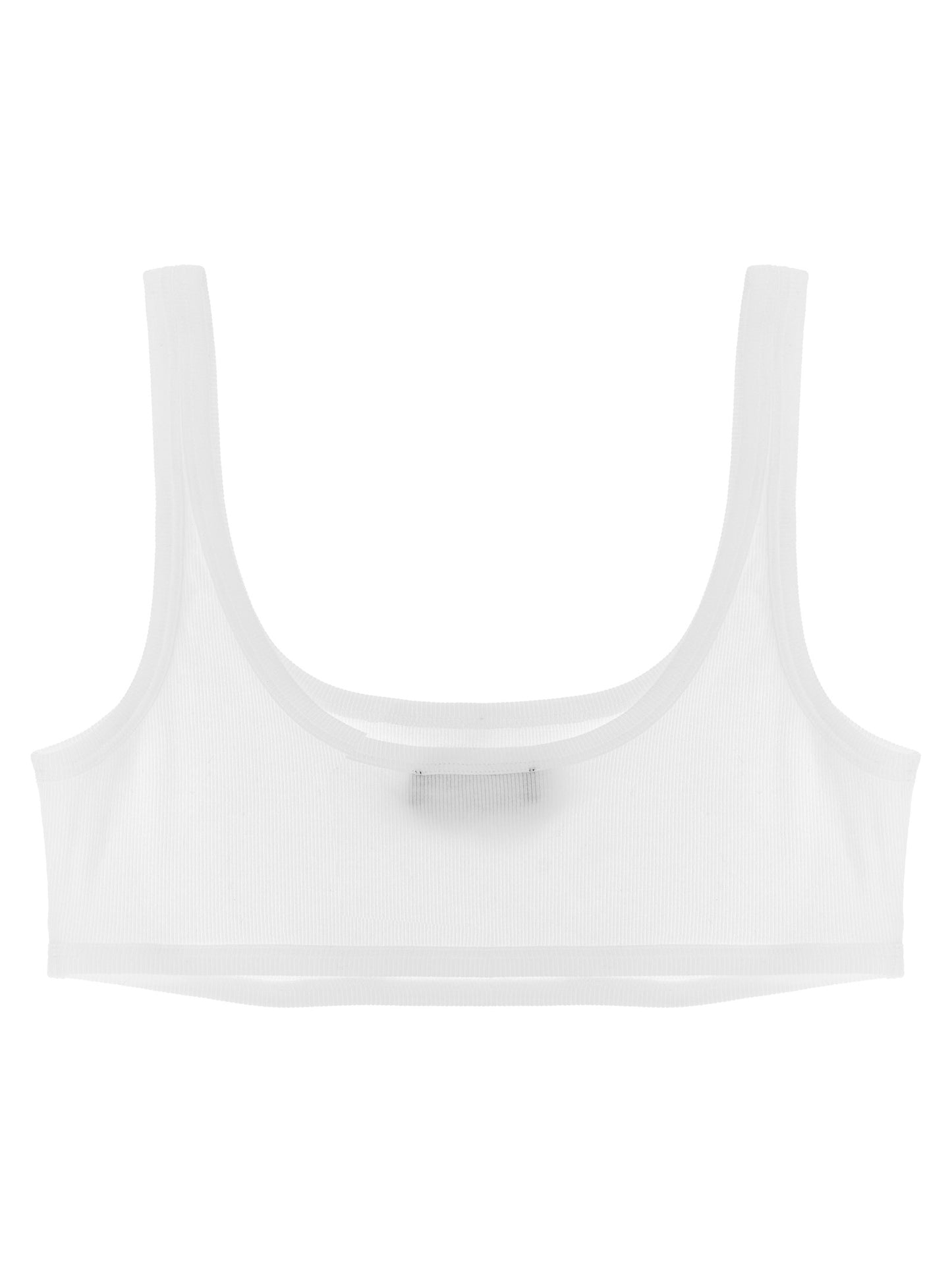 Versace White Cotton Bra