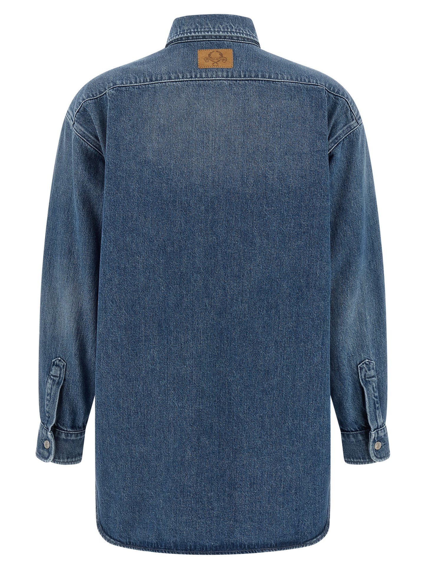 Moschino Blue Cotton Blouse