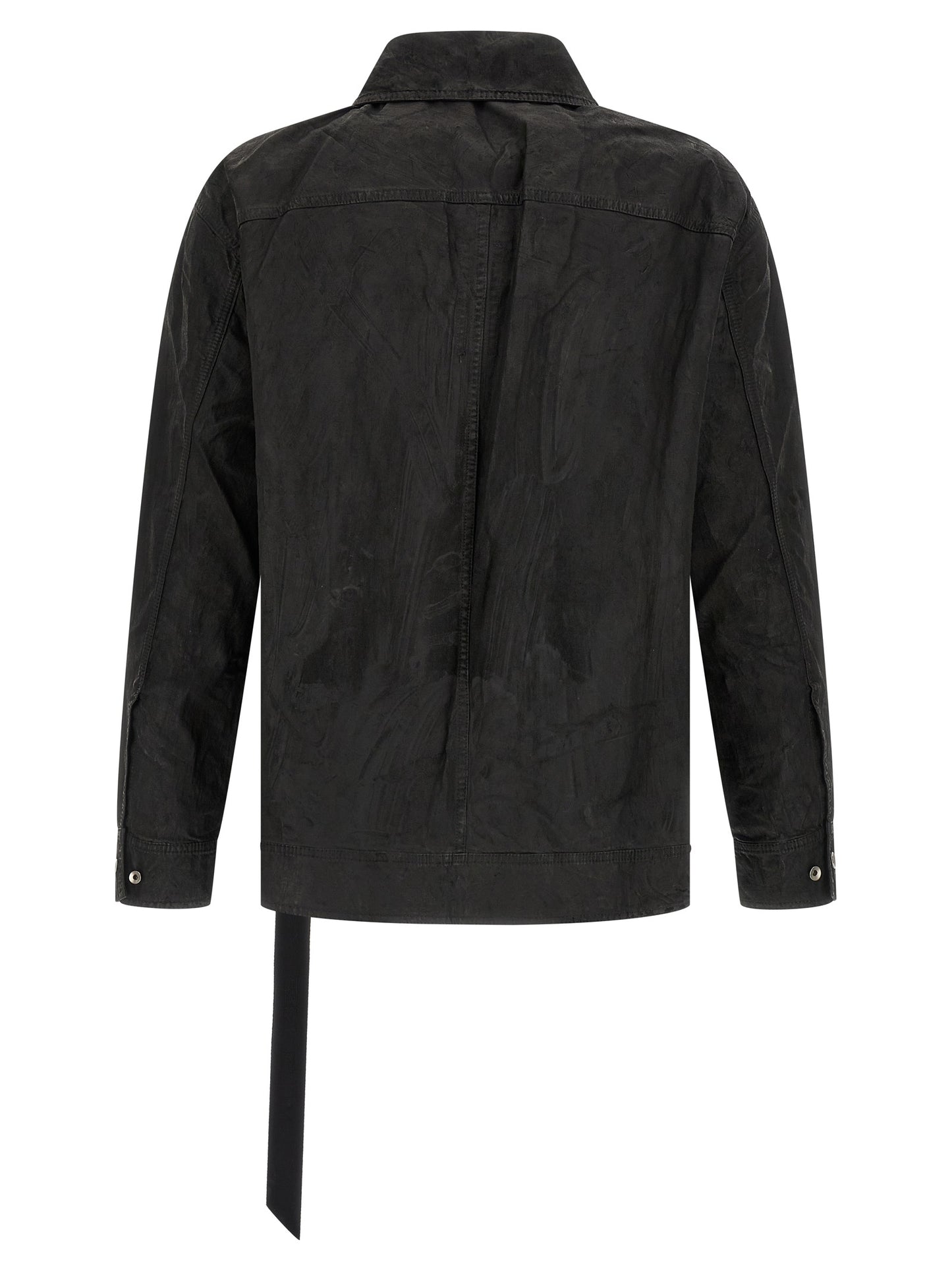 DRKSHDW Black Cotton Denim Jacket