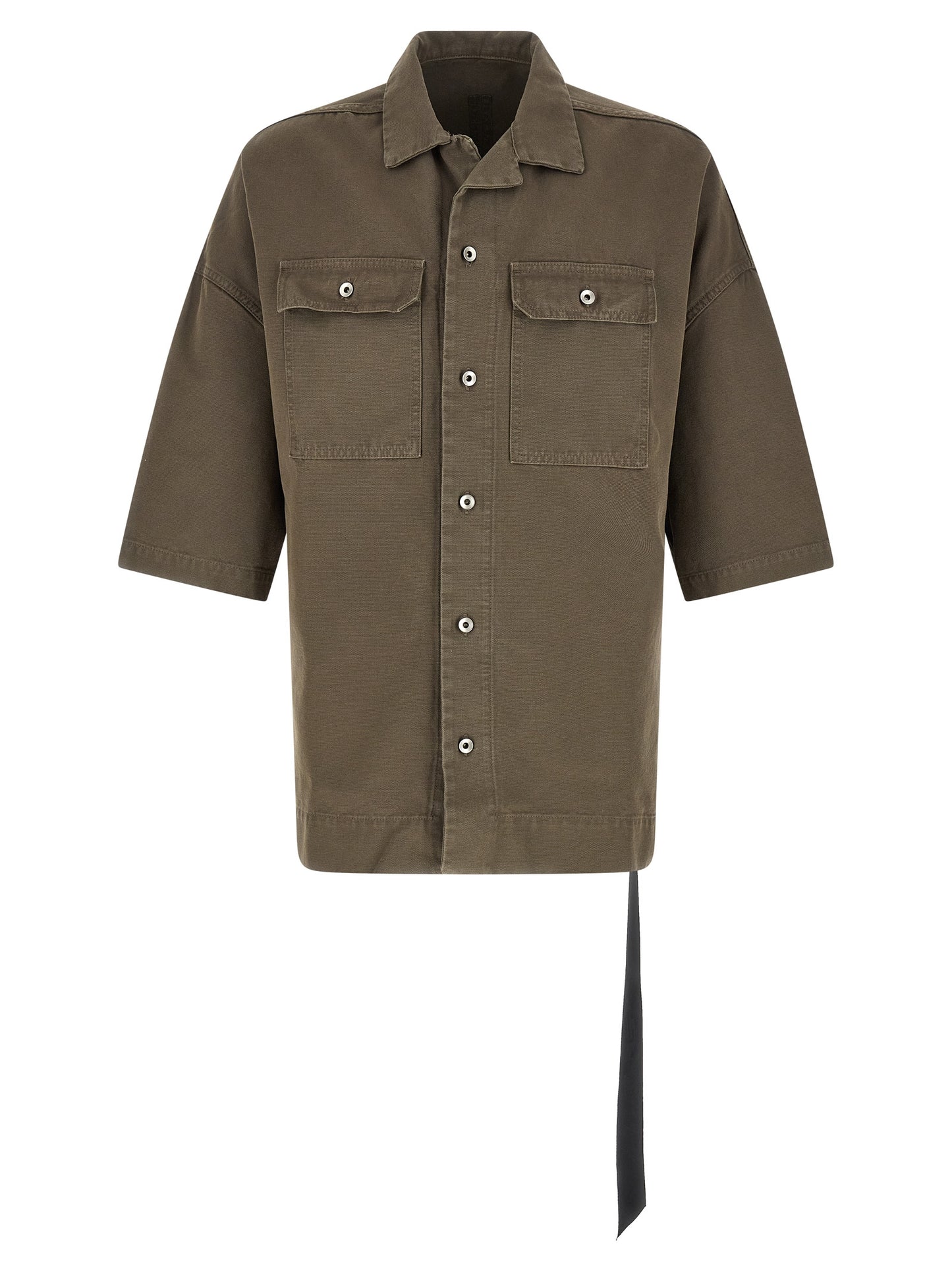 DRKSHDW Gray Cotton Blouse