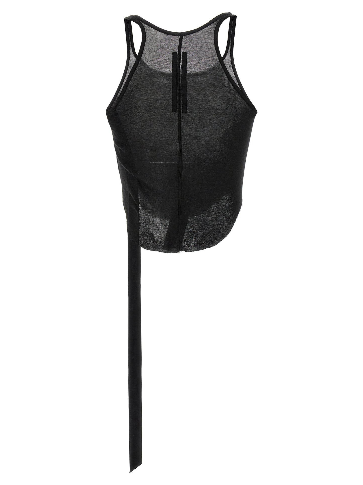 DRKSHDW Black Cotton Tank Tops
