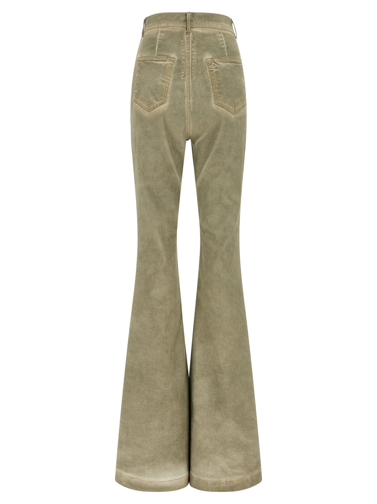 DRKSHDW Beige Cotton Bootcut Jeans