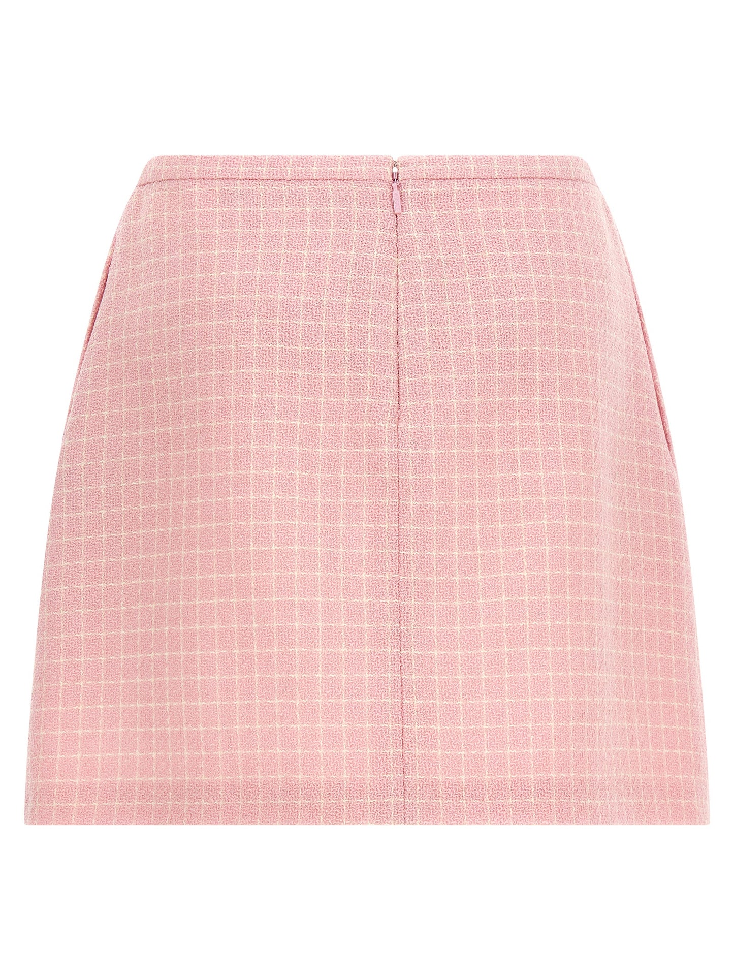 Versace Multicolor Virgin Wool Long Skirt