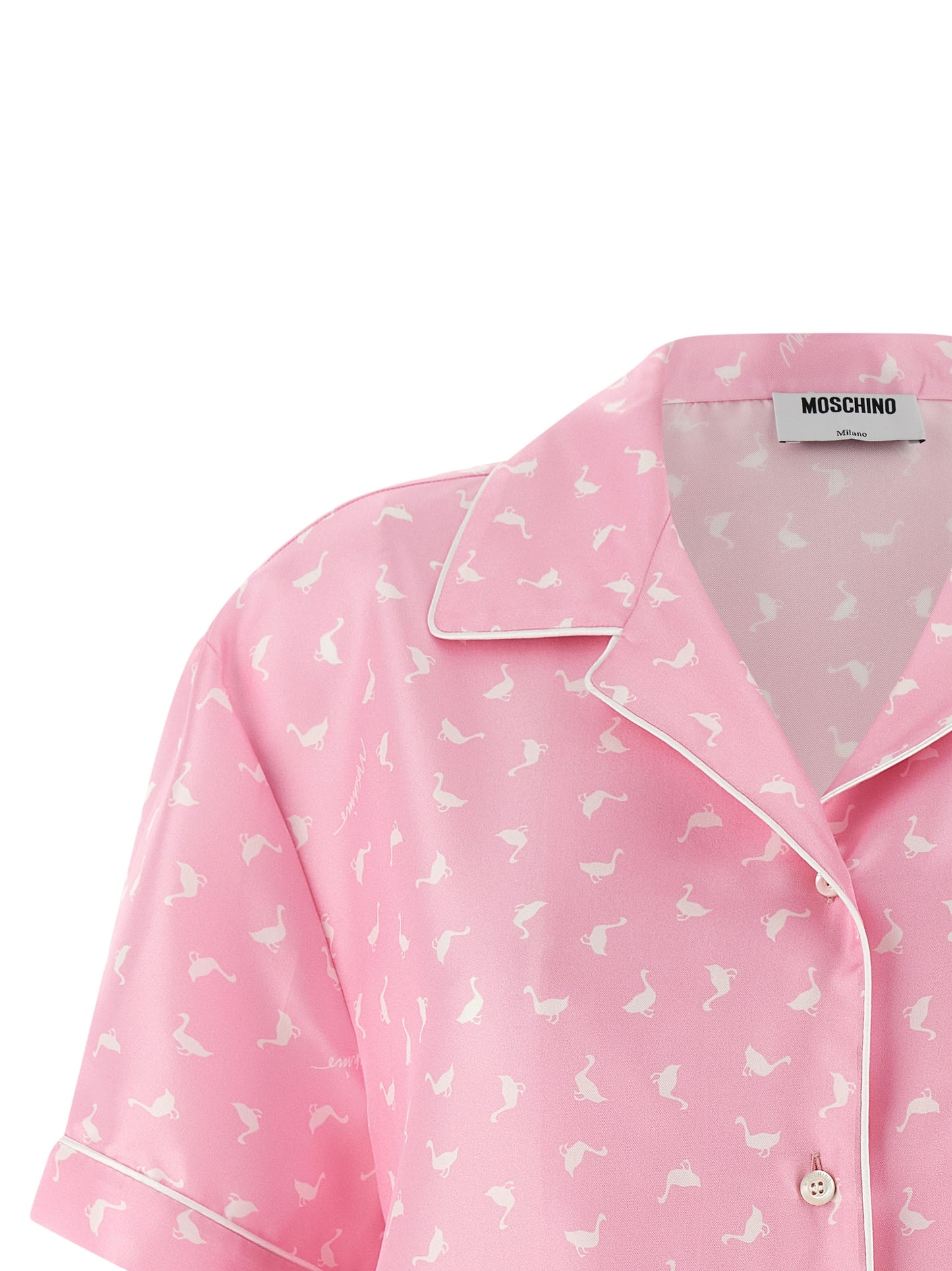 Moschino Multicolor Silk Blouse