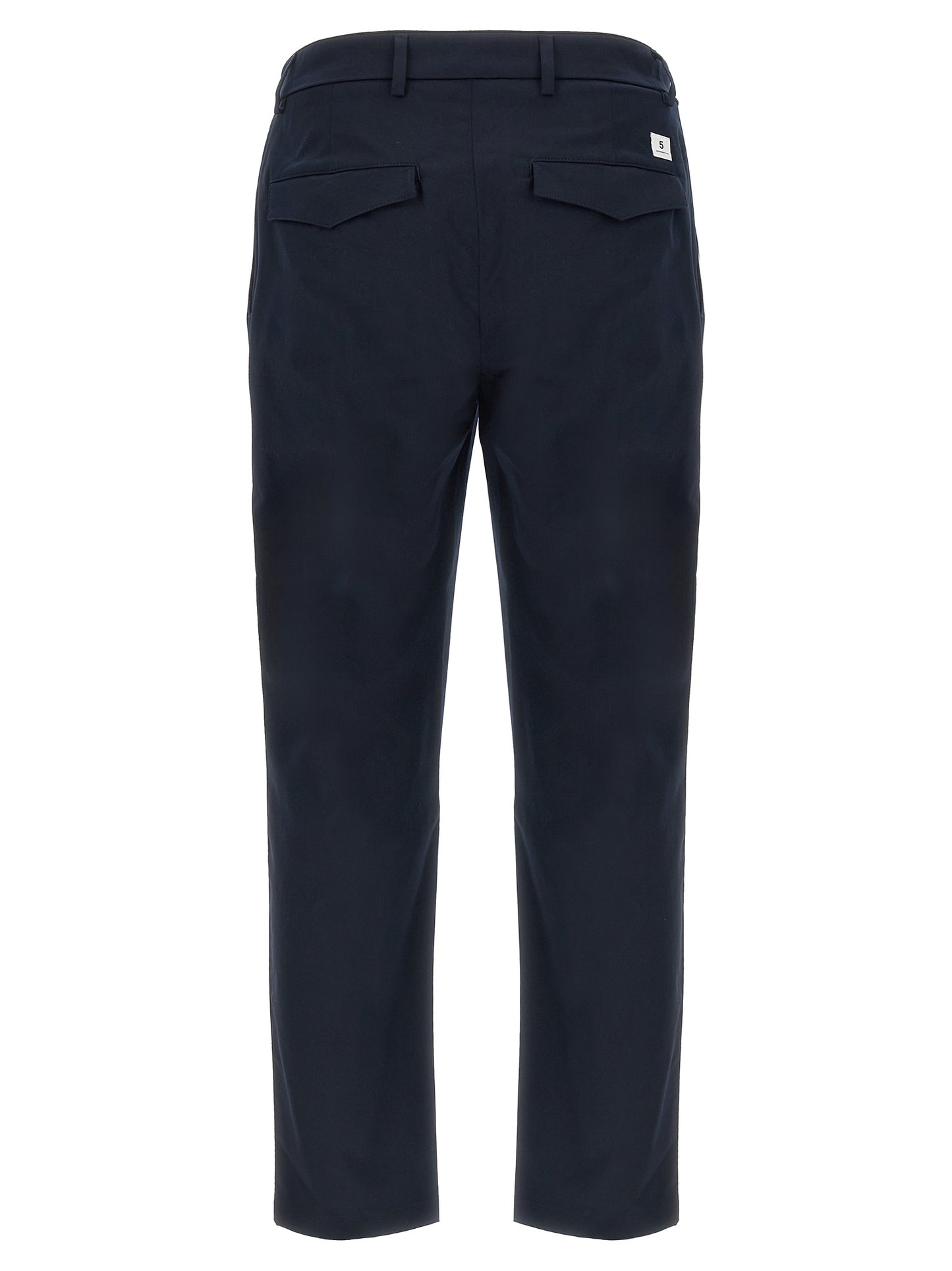 Department 5 Blue Cotton Casual Pants